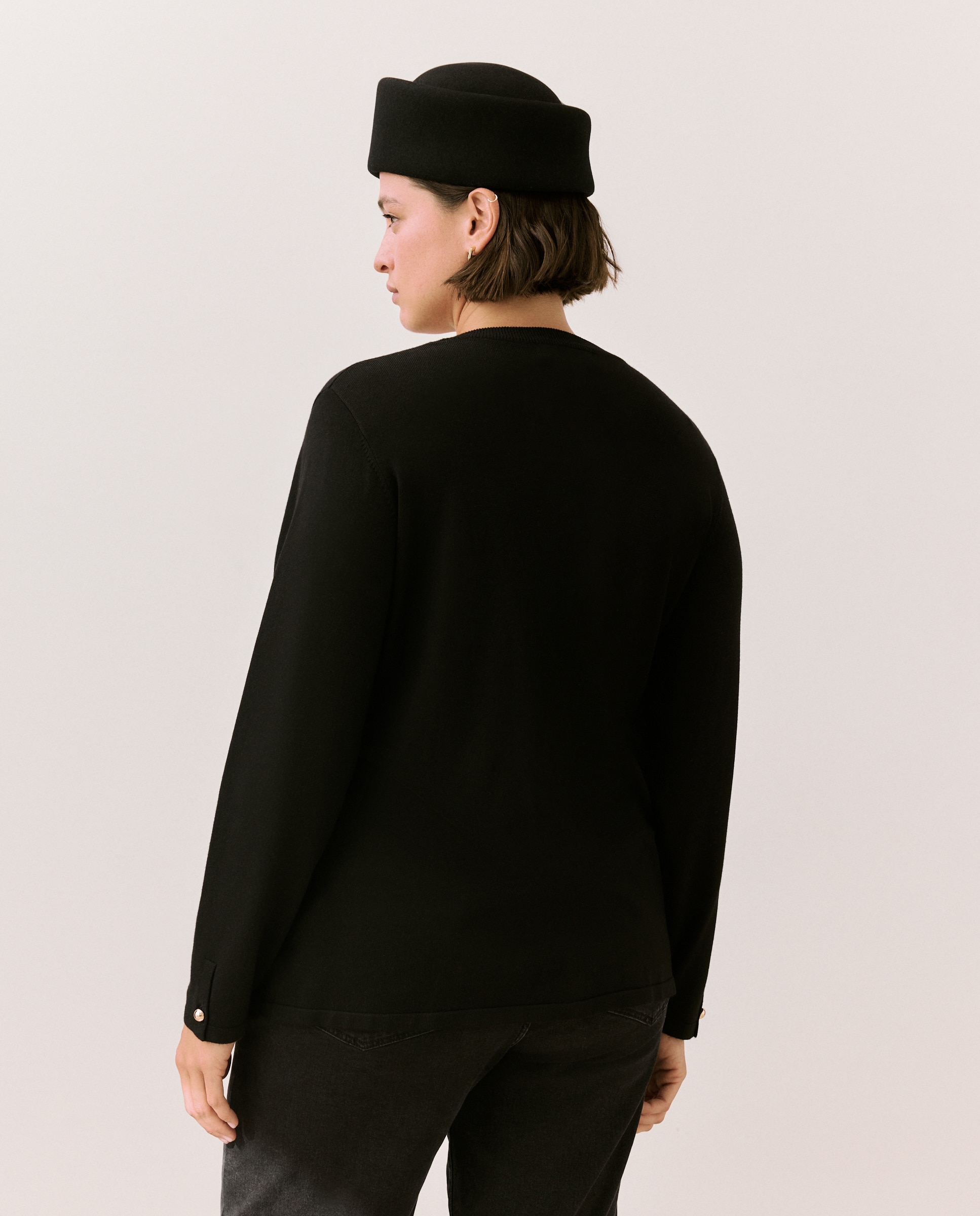 Chaqueta boba de mujer - Couchel - Negro Negro-3