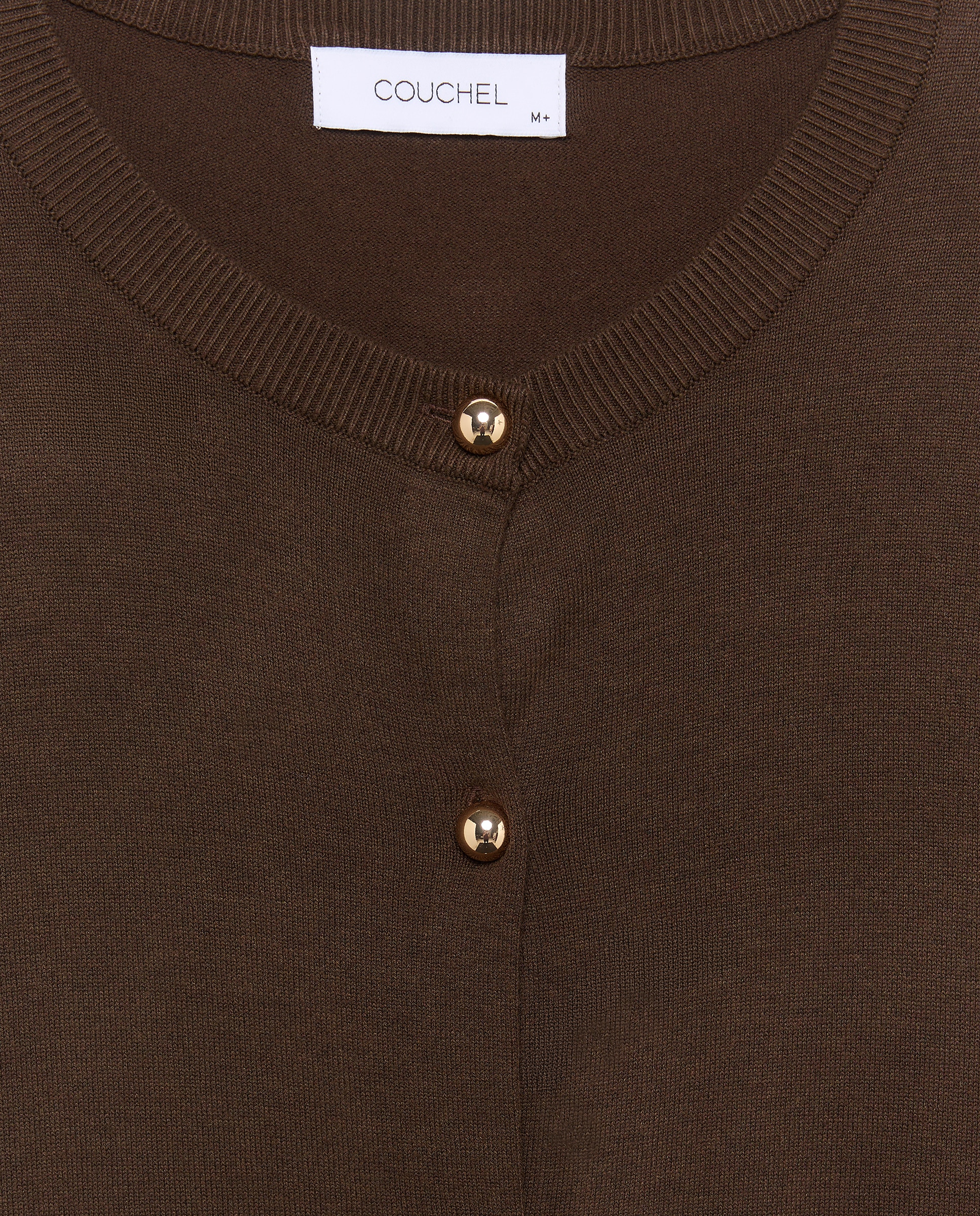 Chaqueta boba de mujer - Couchel - Marrón Marrón-5