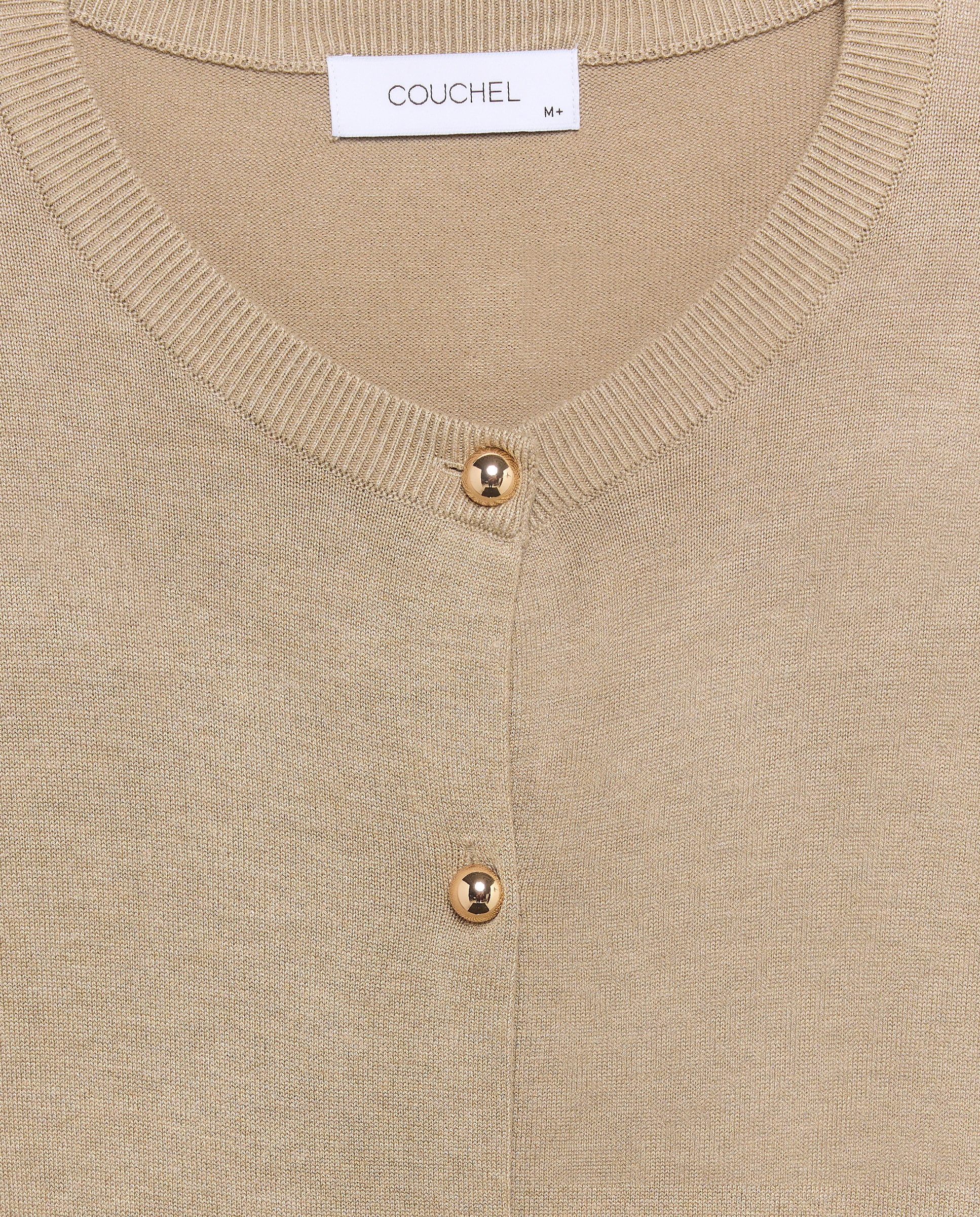Chaqueta boba de mujer - Couchel - Beige Beige-5