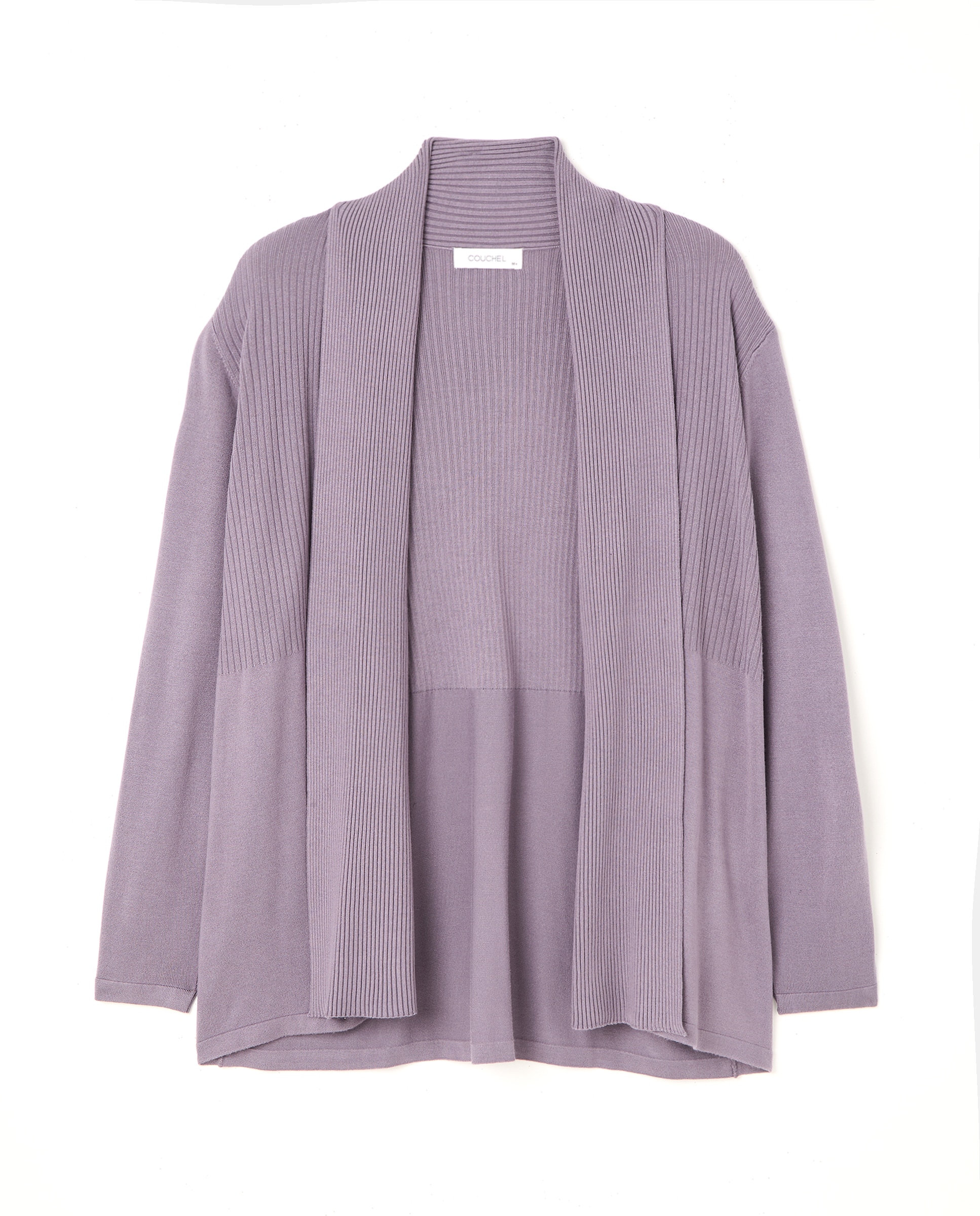 Casaco de Malha Comprido  Roxo-4