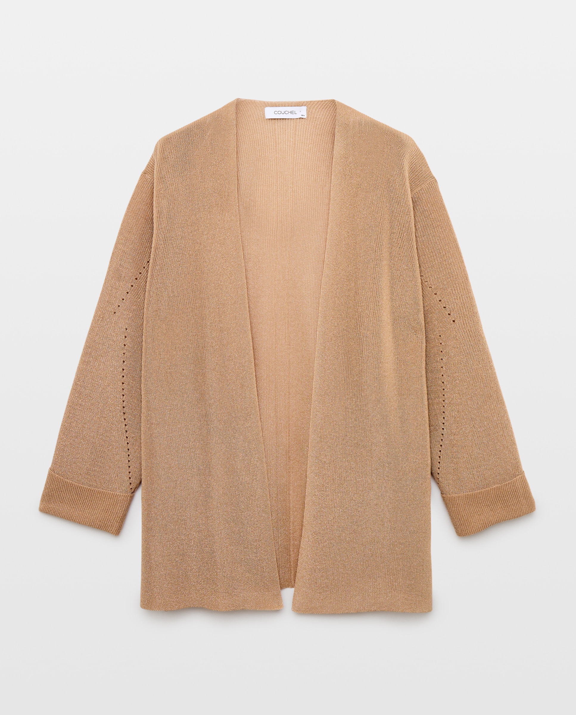 Imagen 4 de Chaqueta lisa de manga larga de mujer - Couchel - 390 Oro 390 Oro