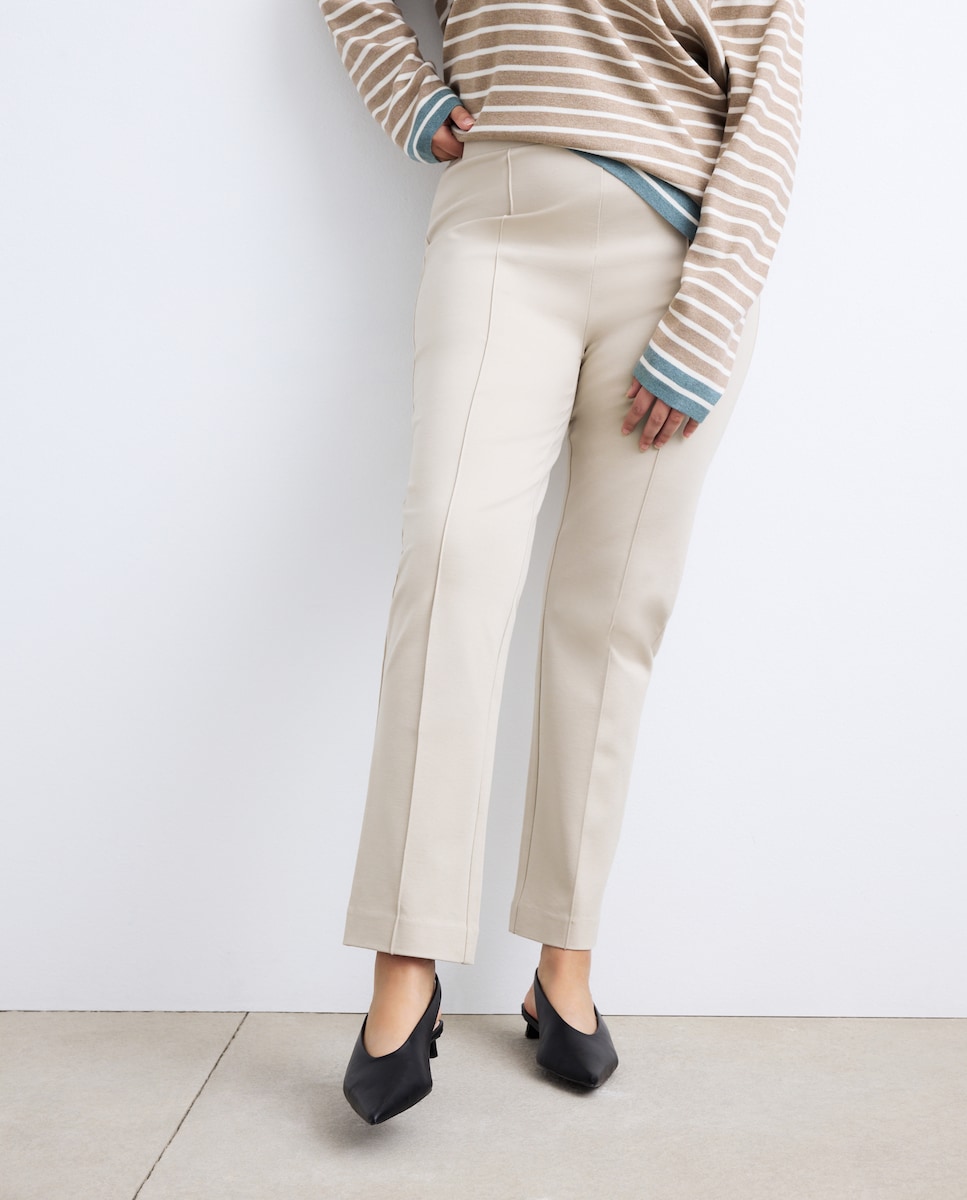 Leggings de Ponto Liso 120 Cru-2