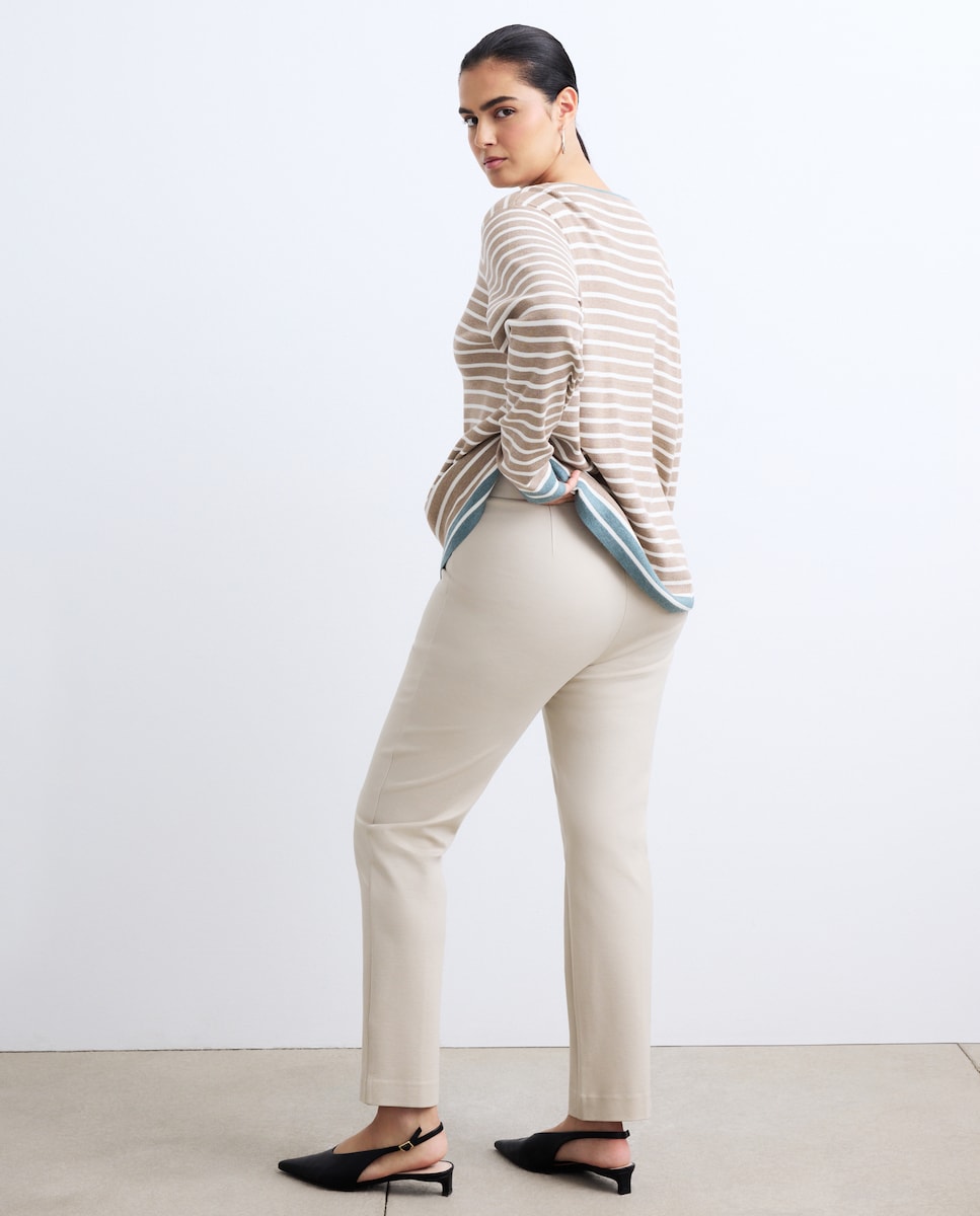 Leggings de Ponto Liso 120 Cru-3