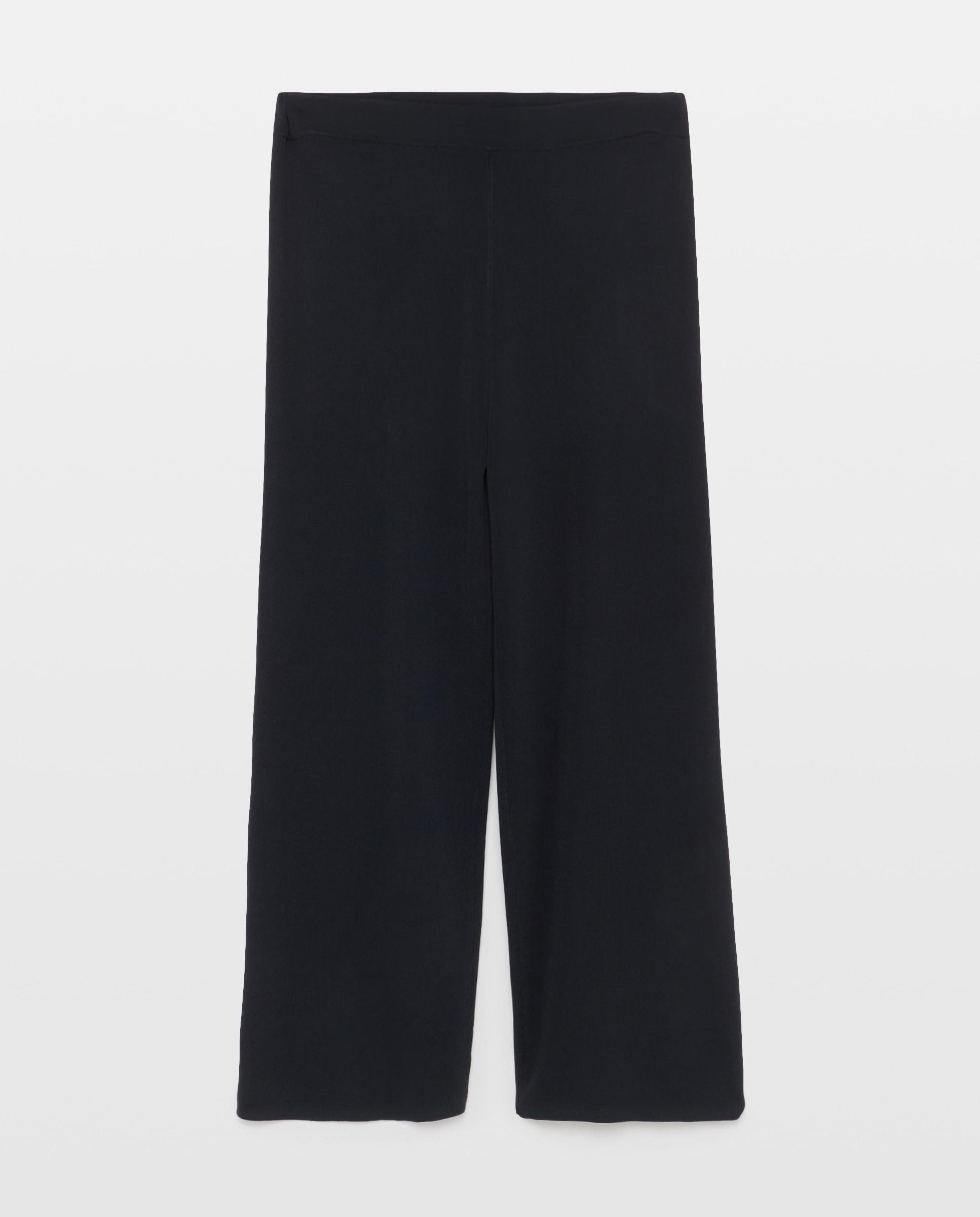 Pantalón tricot de mujer - Couchel - Negro Negro-4