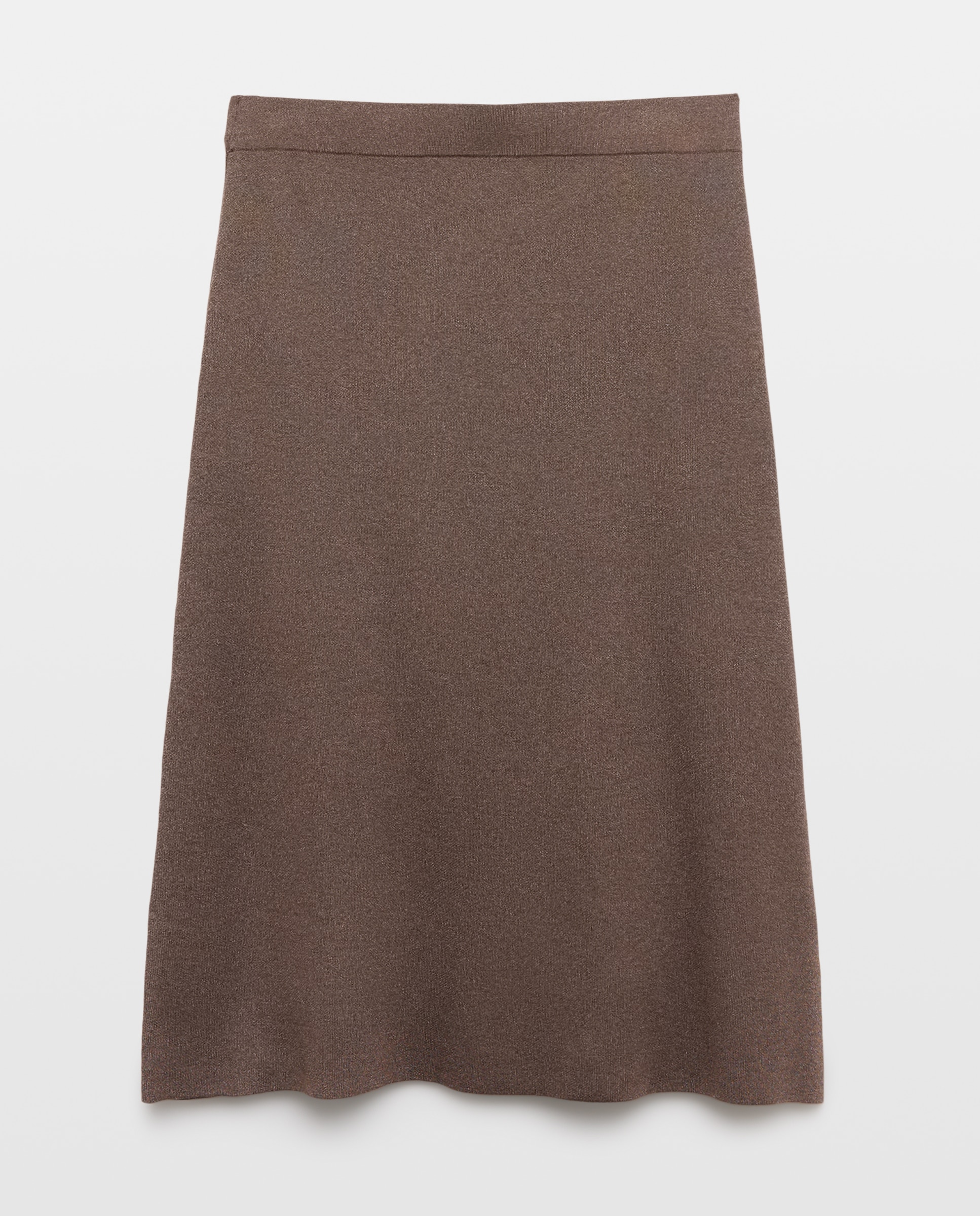 Falda midi tricot - Couchel - 790 Bronce 790 Bronce-4