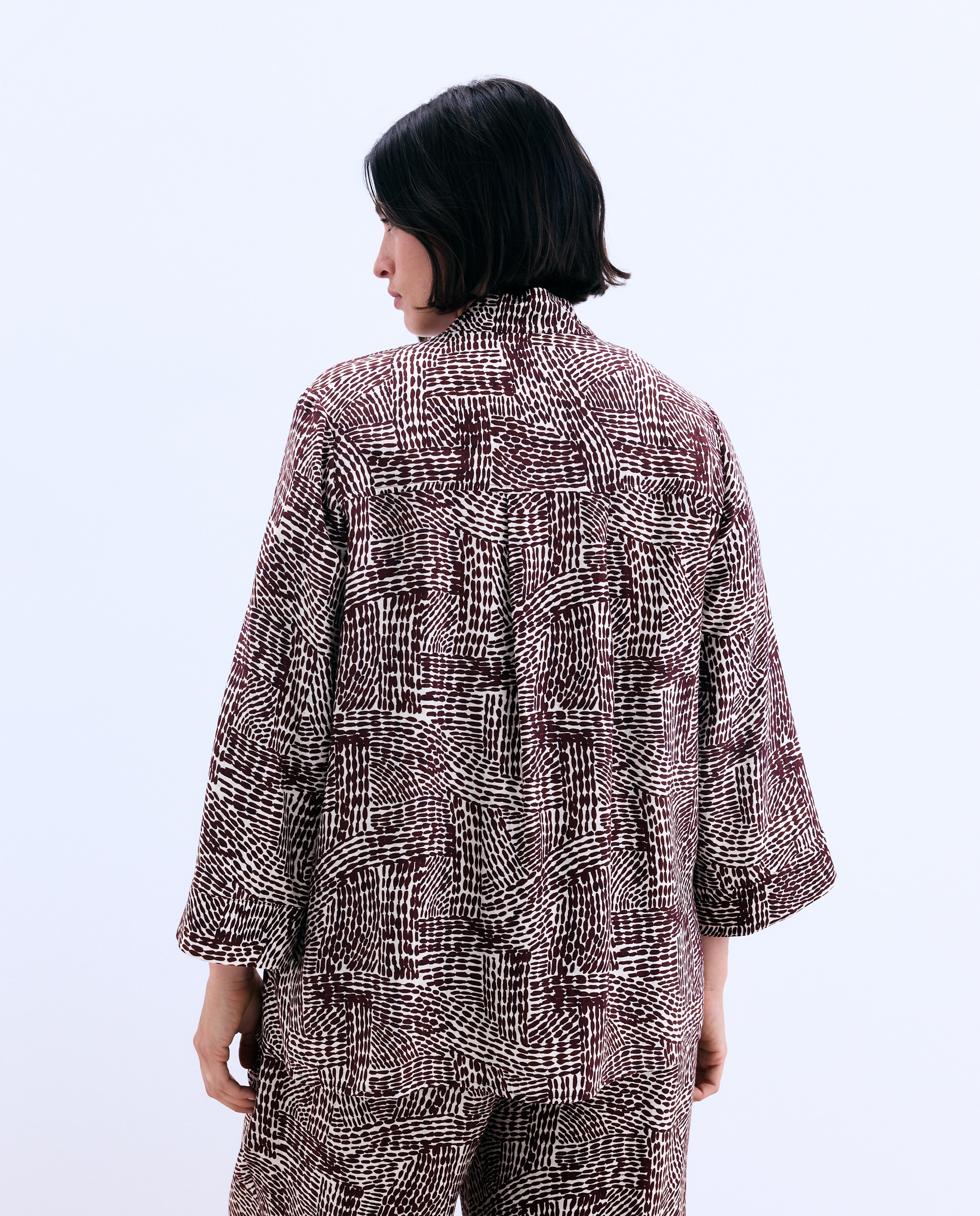 Blusa de mujer camino pequeño - Couchel - Rojo Rojo-3