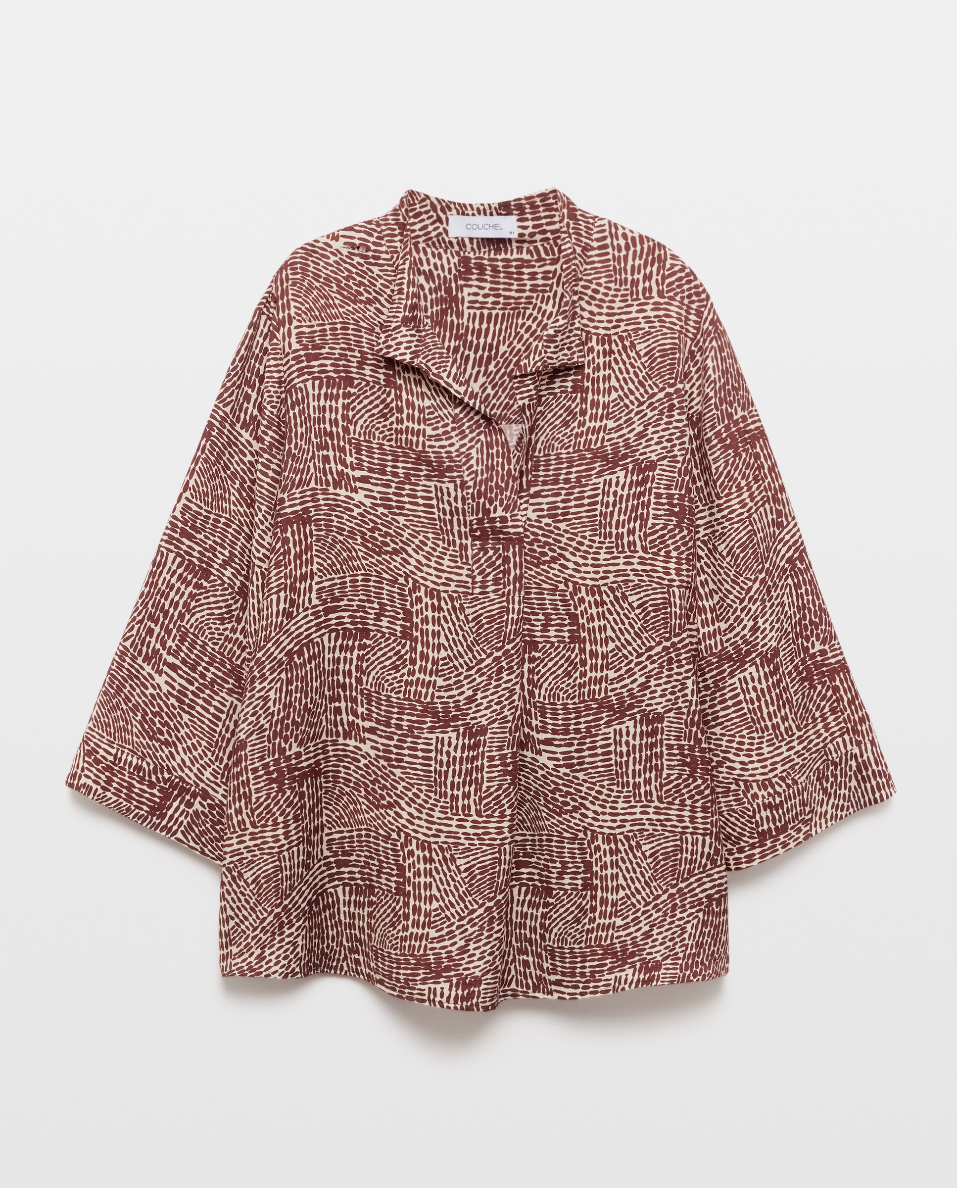 Blusa de mujer camino pequeño - Couchel - Rojo Rojo-5