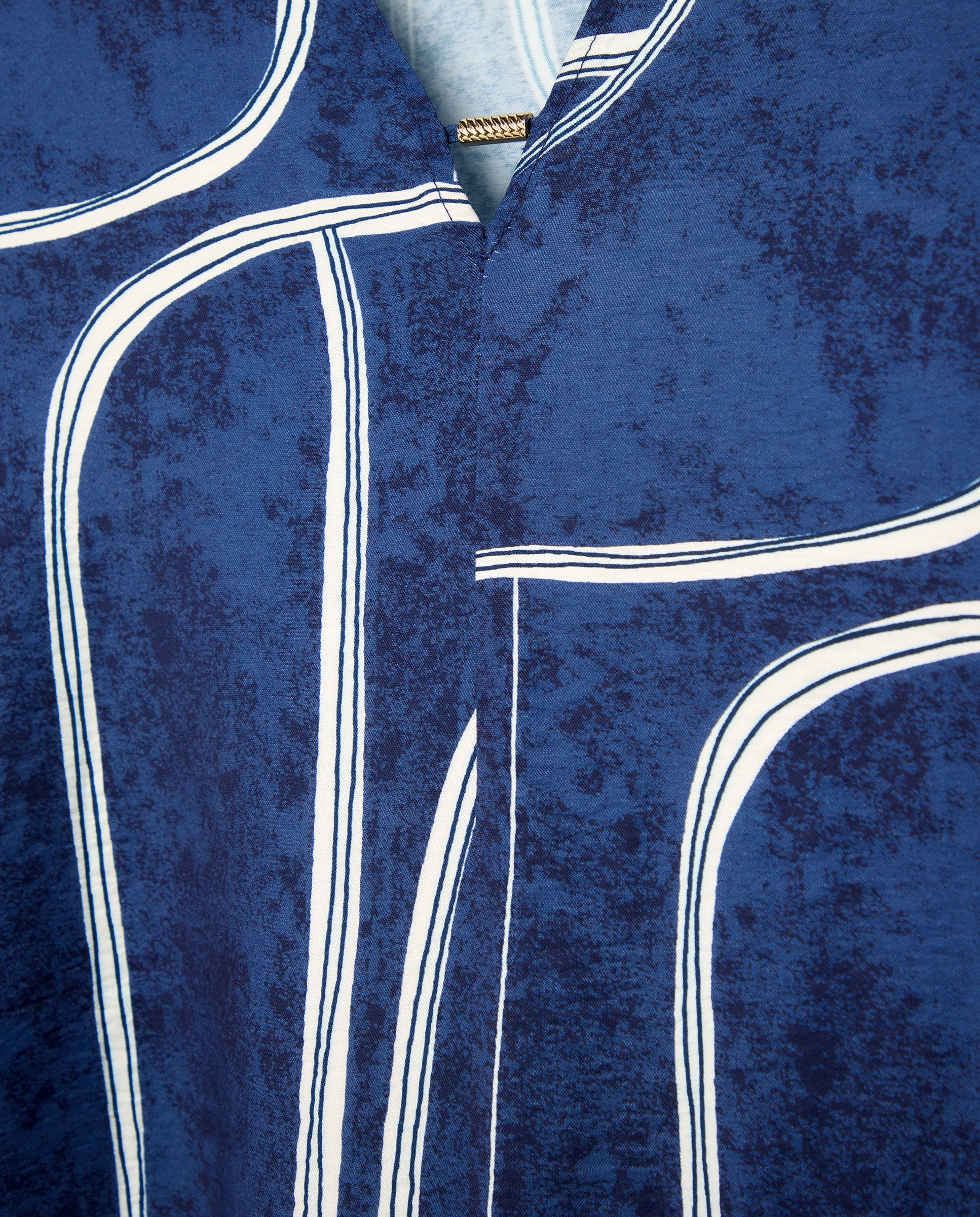 Imagen 6 de Blusa estampado tumbleado de mujer - Couchel - Azul Azul