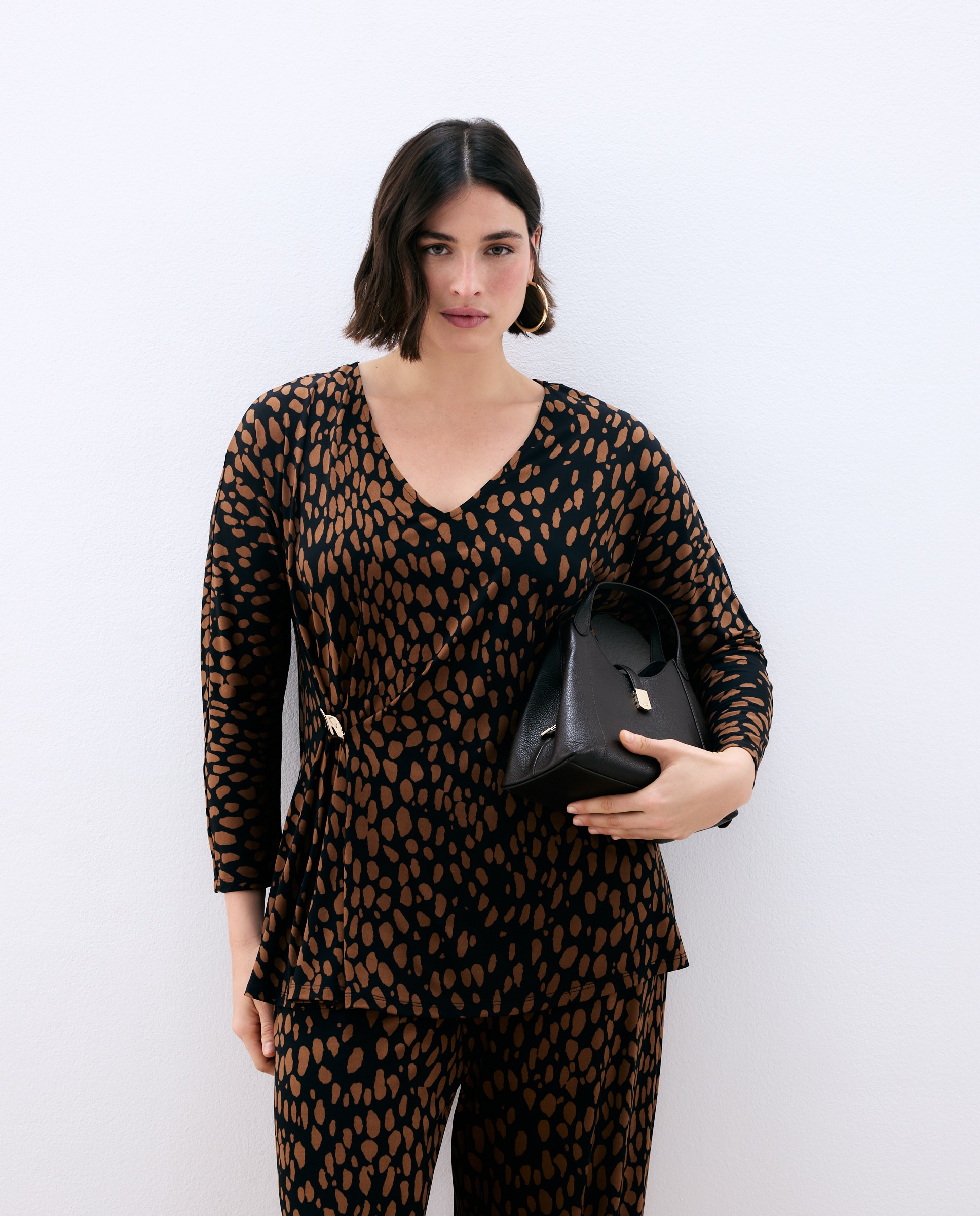 Imagem 0 de T-shirt estampada de mulher