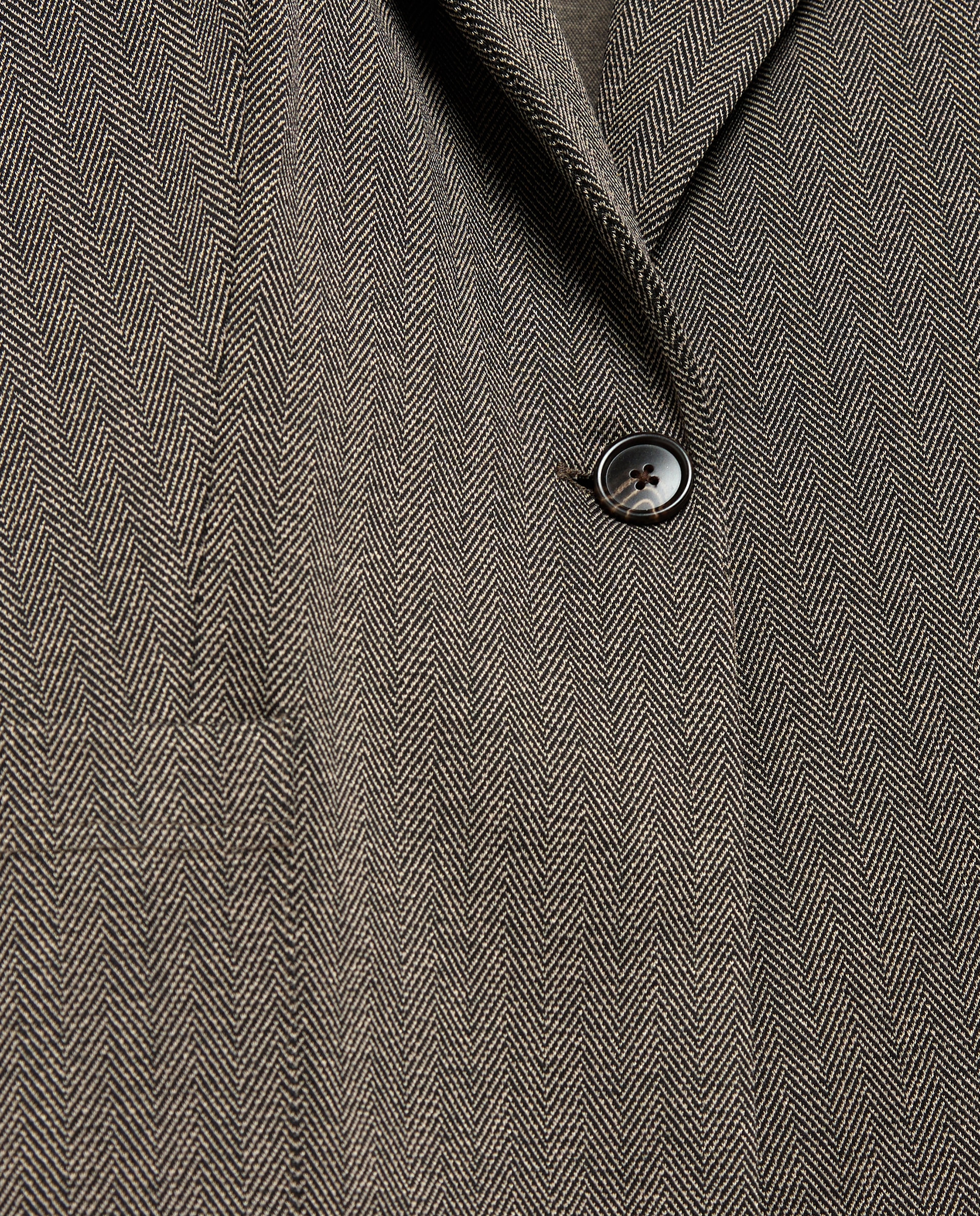 Blazer de Malha às Riscas Azul-6