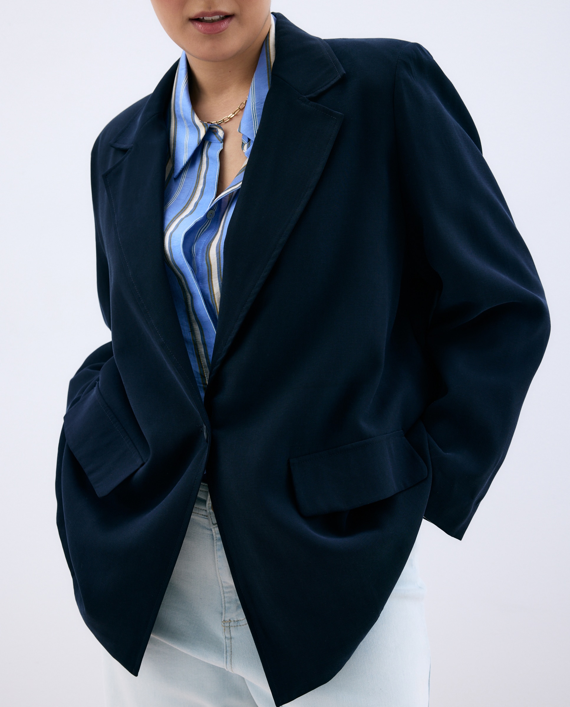 Imagem 0 de Blazer com Manga Comprida e Bolsos