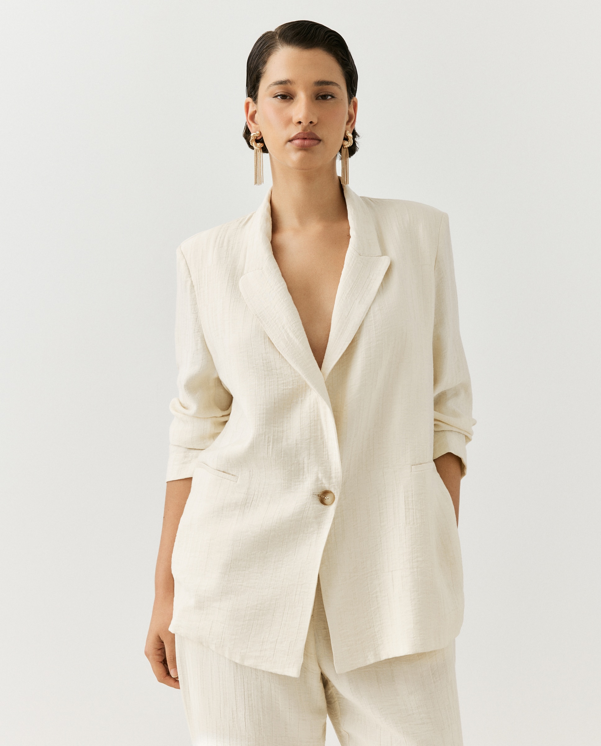Imagem 0 de Blazer de Jacquard