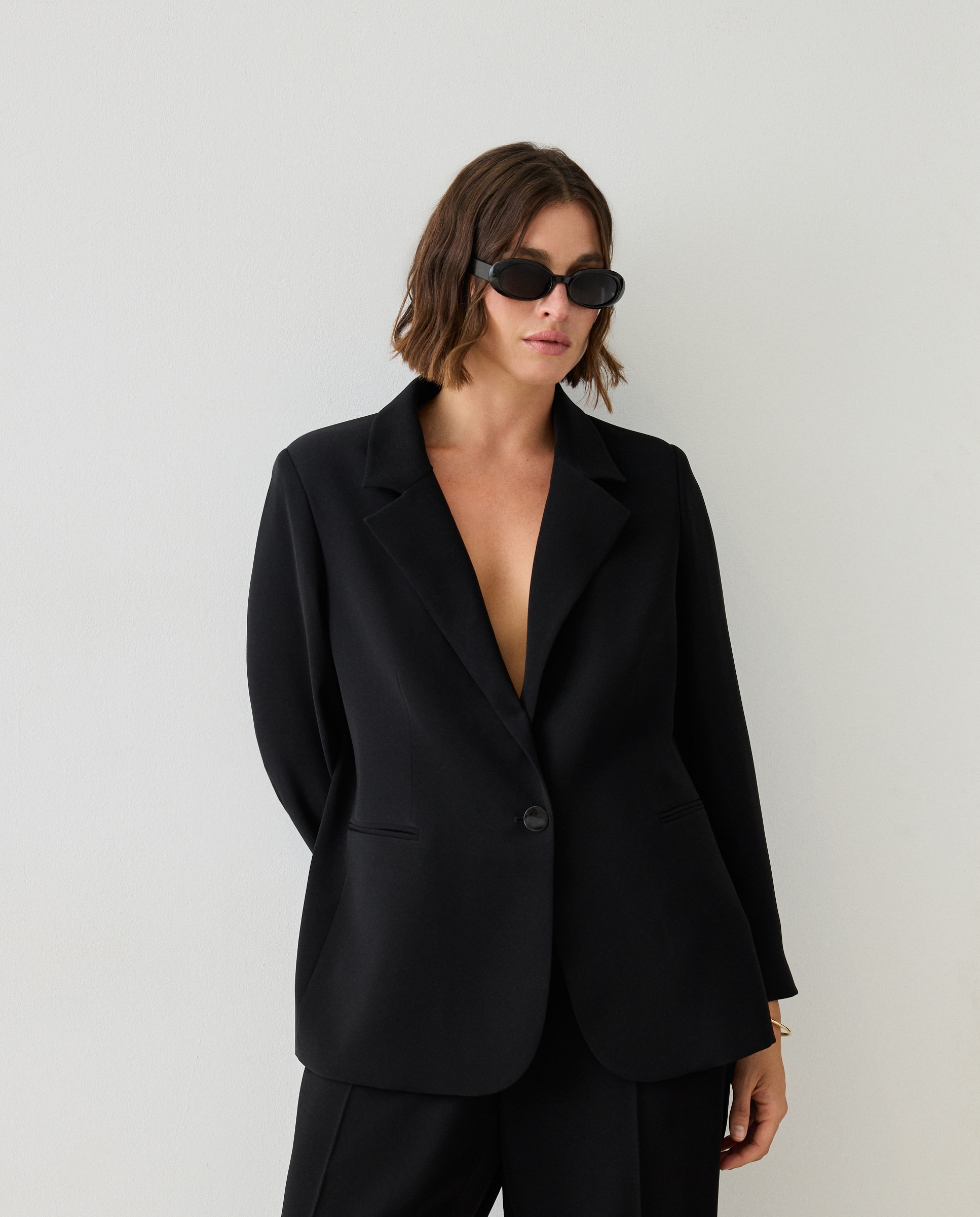 Imagen 0 de Blazer mujer relajada Negro