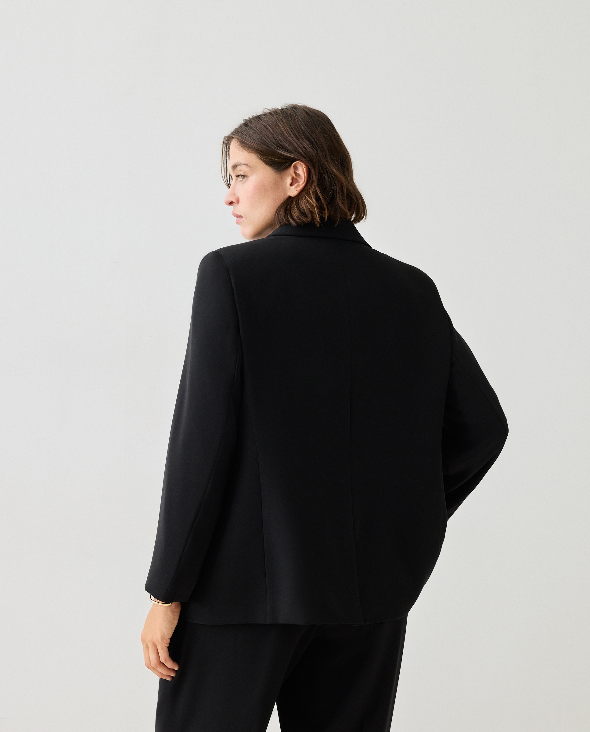 Blazer Relaxed Preto-3
