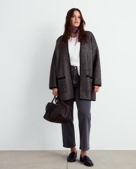 Imagem 0 de Cardigan Liso Comprido