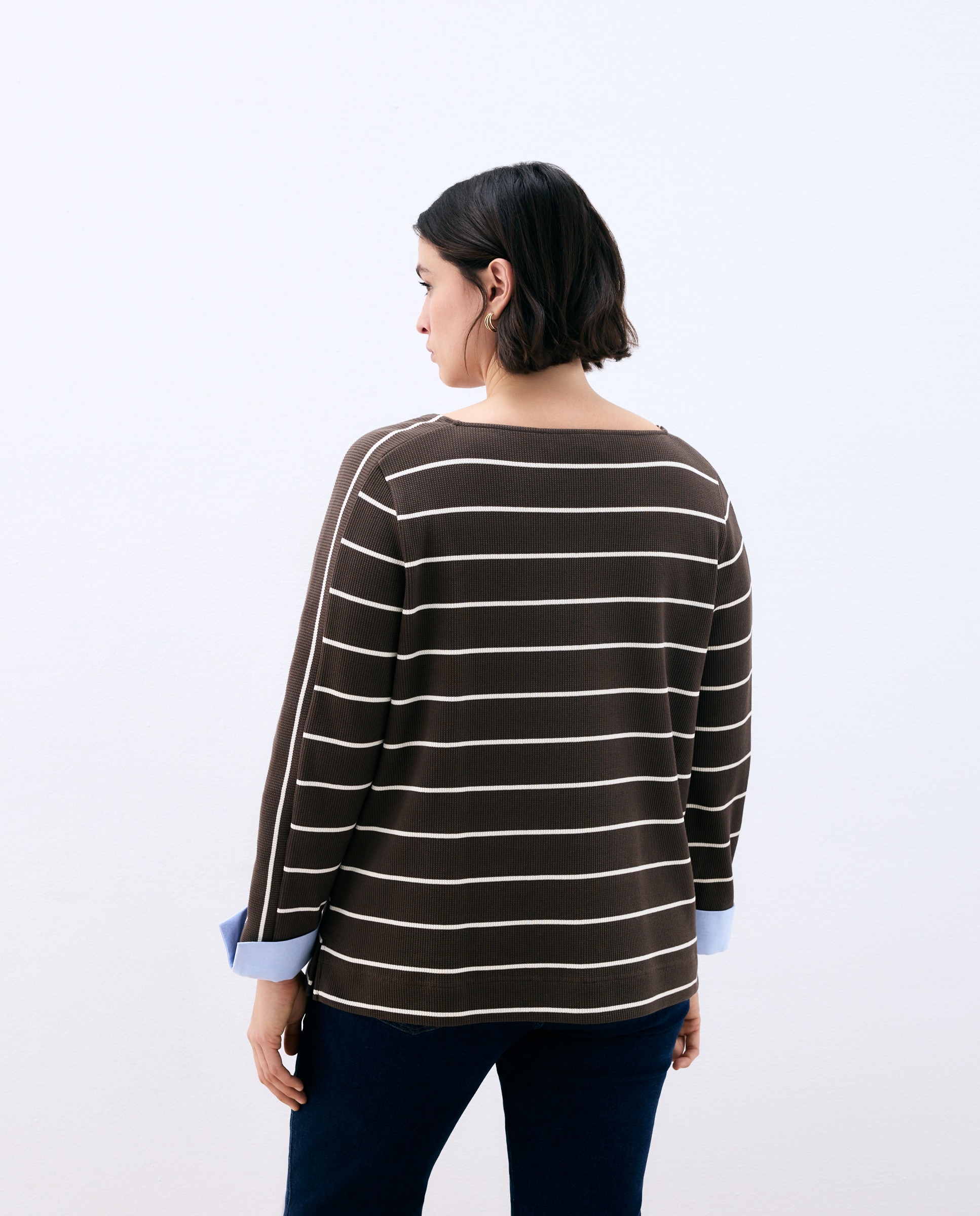 Sweatshirt de Algodão Estampada Verde-3
