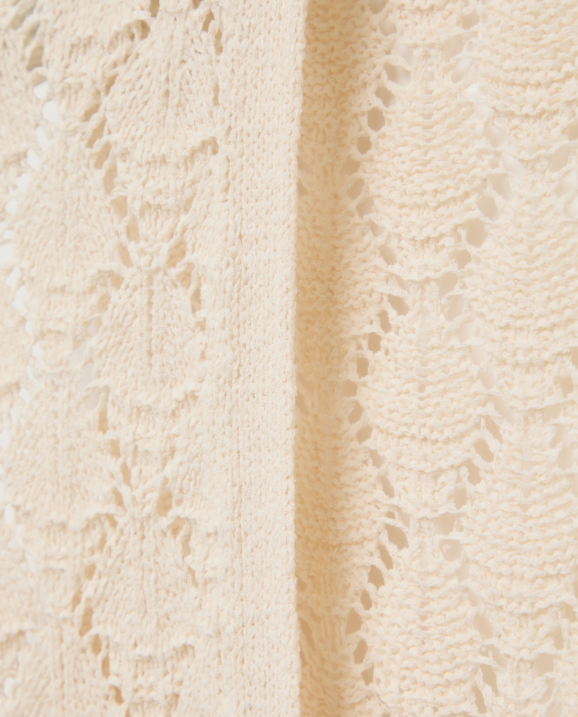 Chaleco de mujer tricot cinta - Couchel - Beige Beige-5