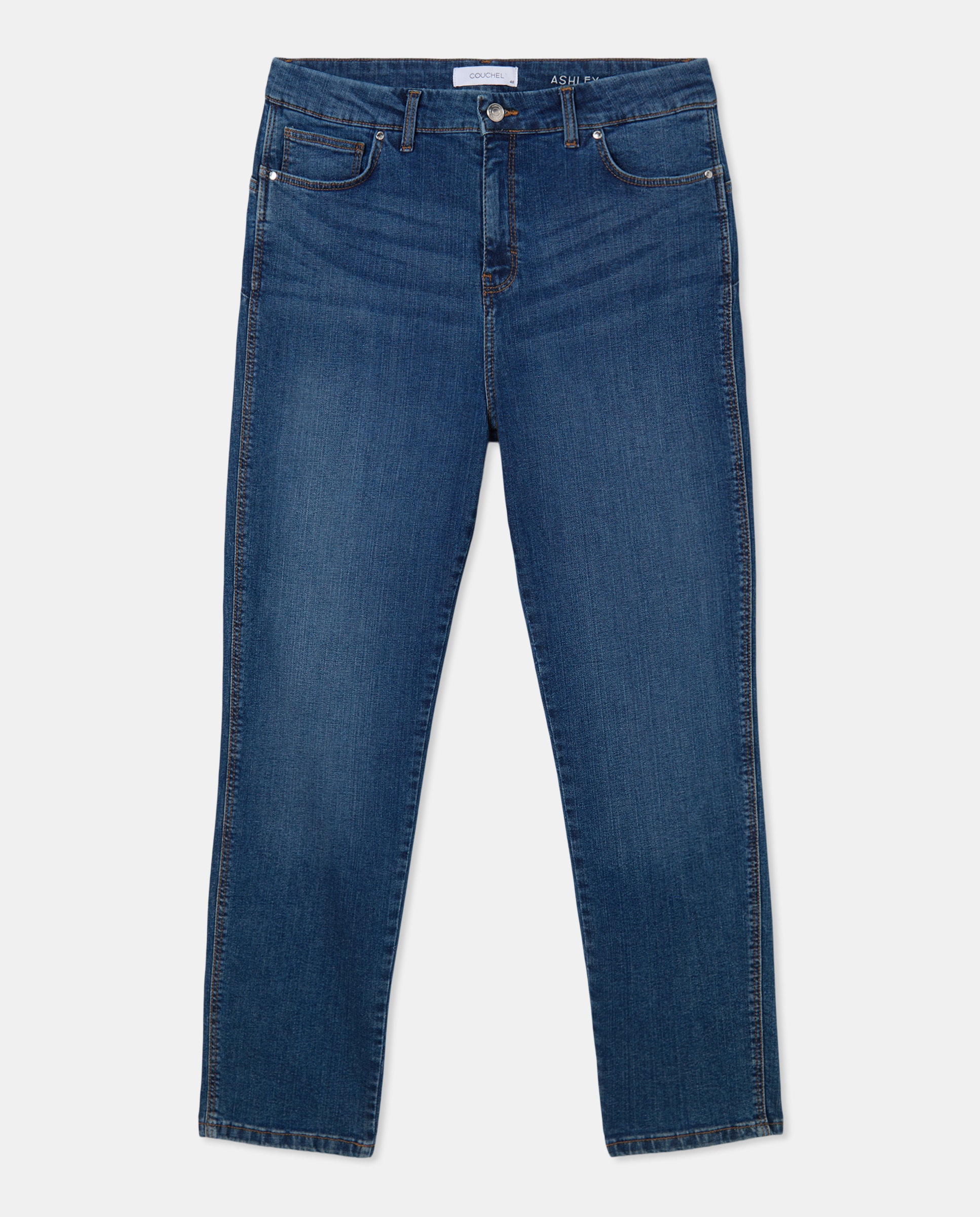 Pantalón vaquero ASHLEY push up de mujer - Couchel - Azul pálido Azul pálido-5