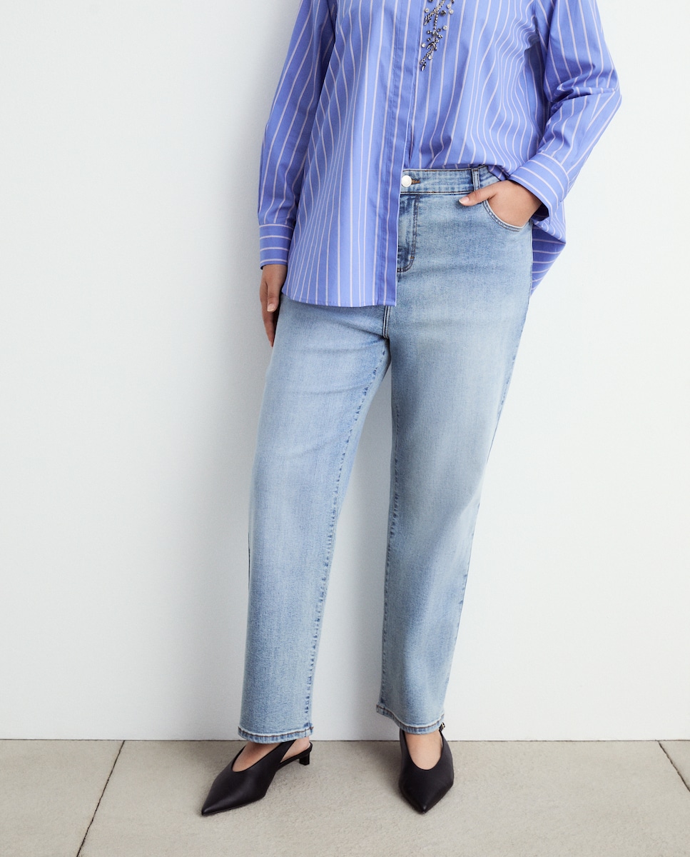 Calças Georgia Regular Cerúleo-2