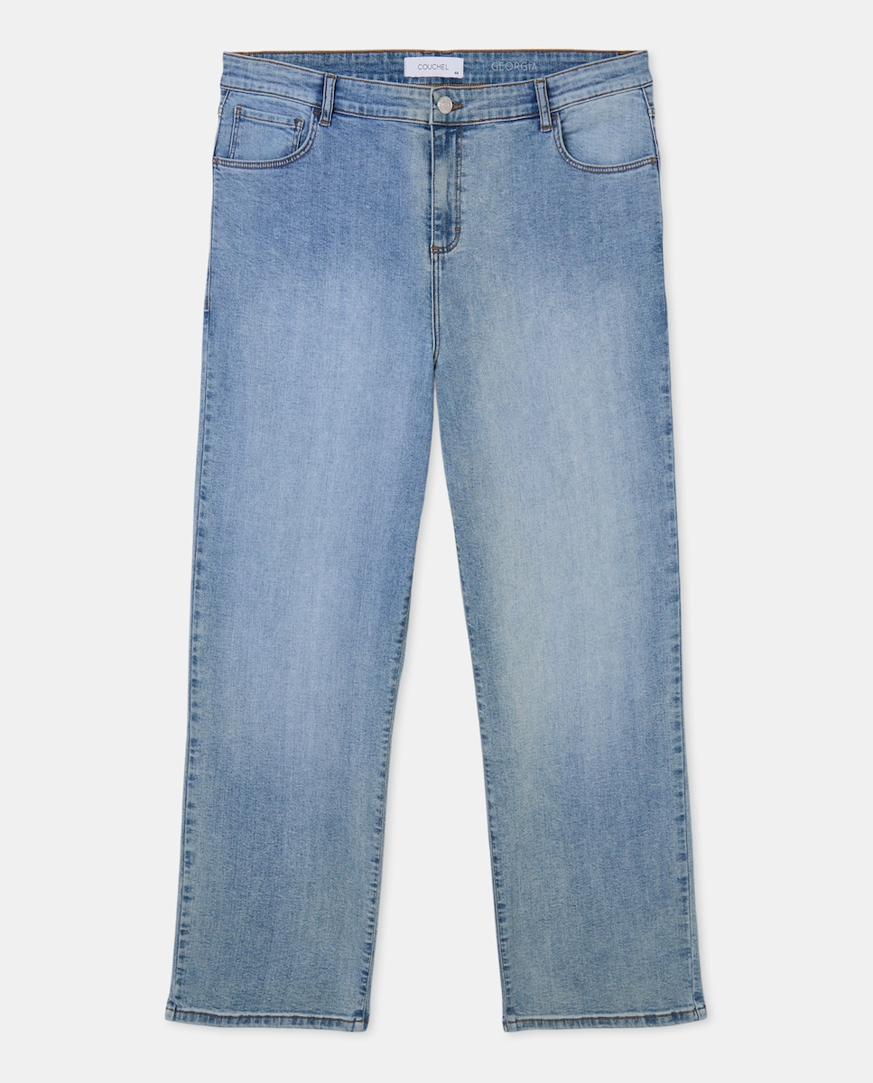 Calças Georgia Regular Cerúleo-4