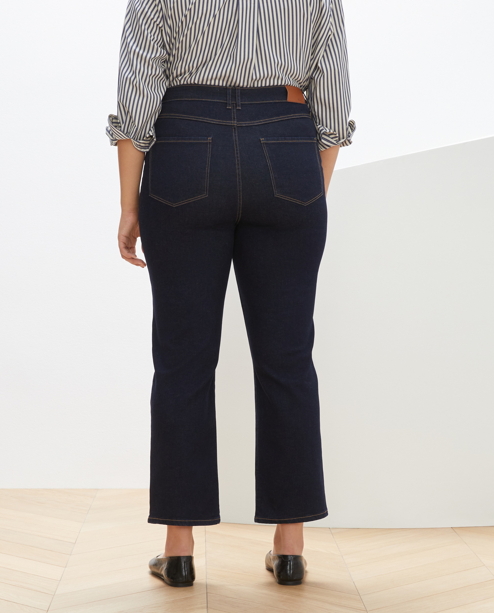 Pantalón GEORGIA recto de mujer - Couchel - Índigo Índigo-6