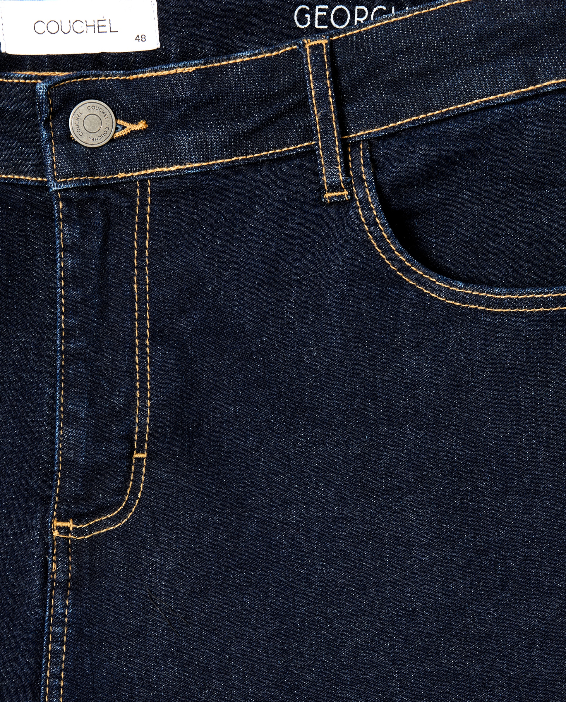 Pantalón GEORGIA recto de mujer - Couchel - Índigo Índigo-5