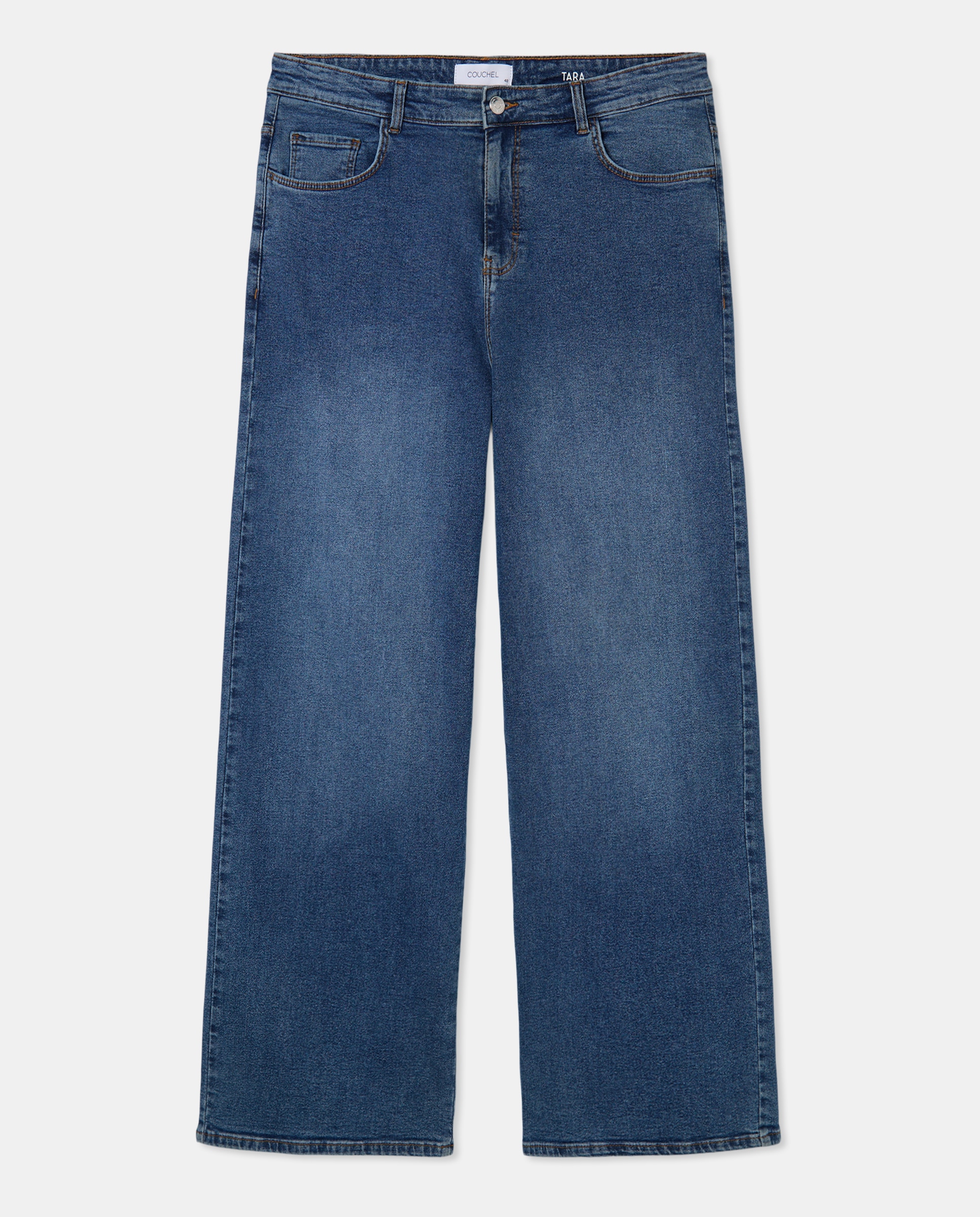 Jeans Tara Wideleg Azul pálido-4