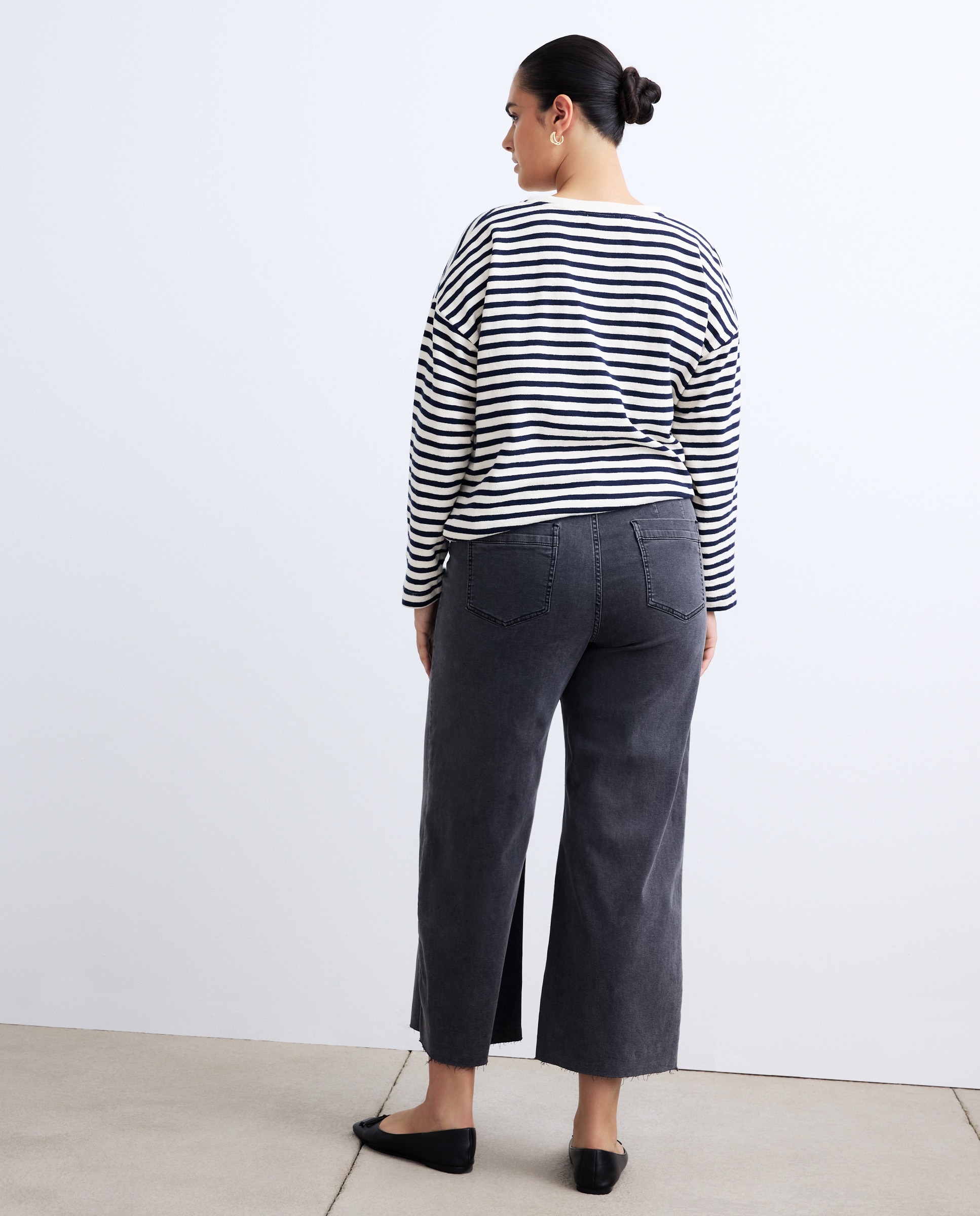 Jeans Culotte 830 Antracite-3
