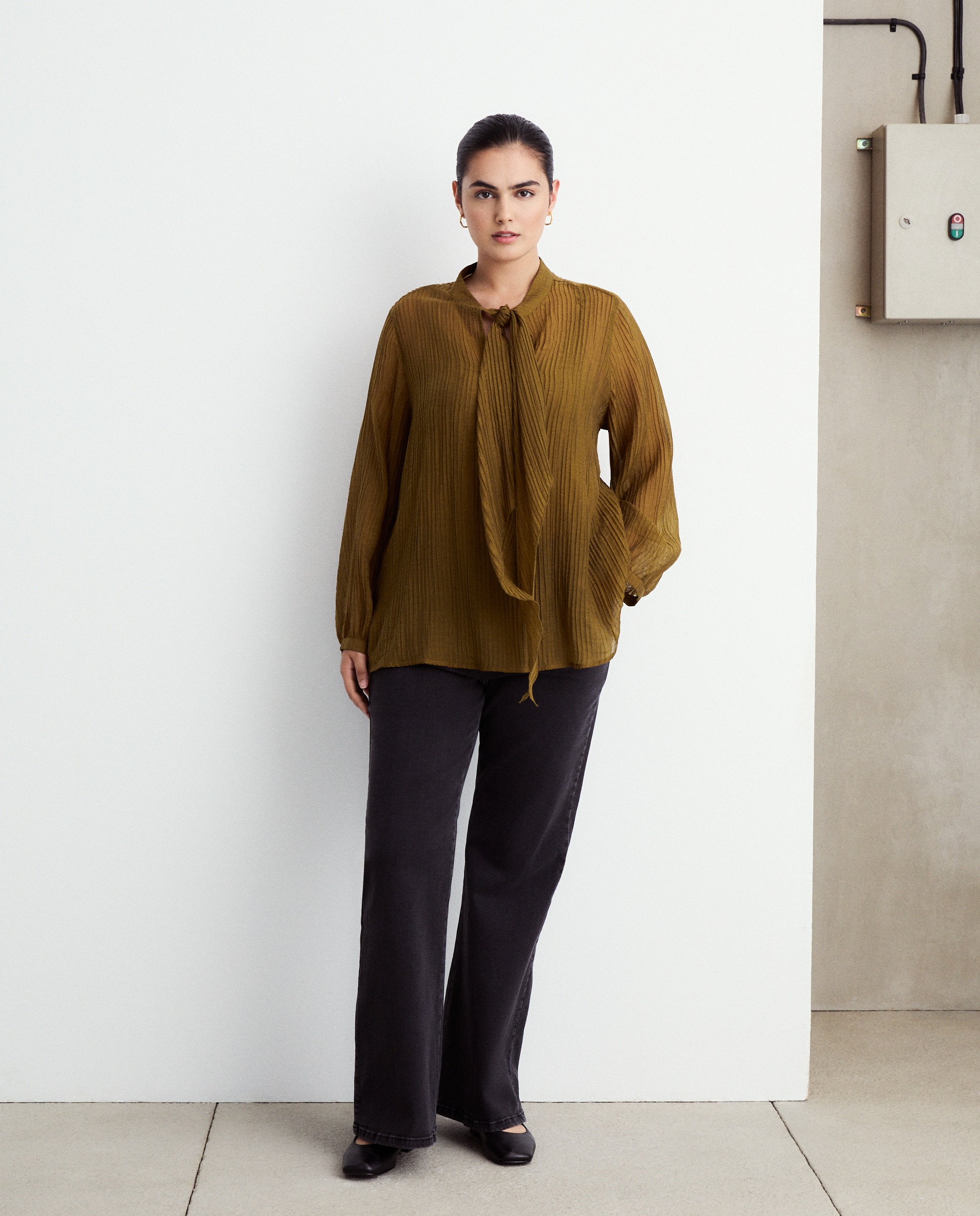 Imagem 0 de Jeans à boca de Sino Lisas