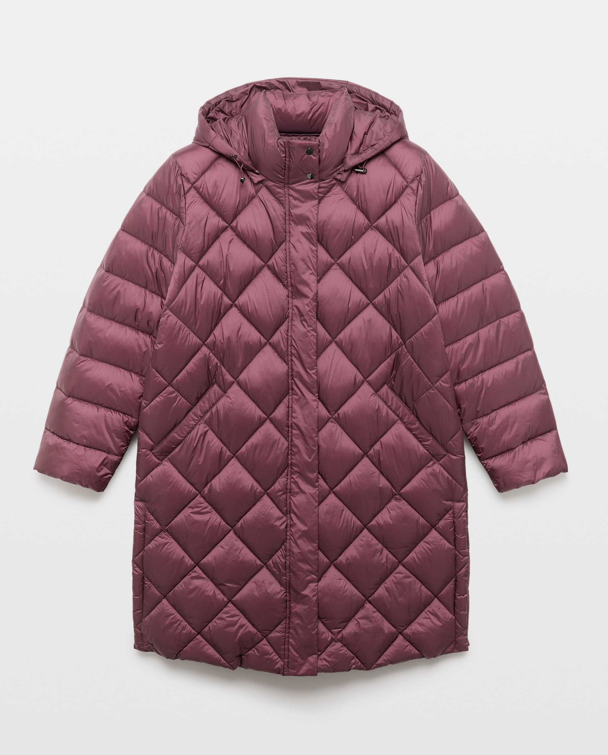 Imagem 0 de Parka Comprida Acolchoada com Capuz
