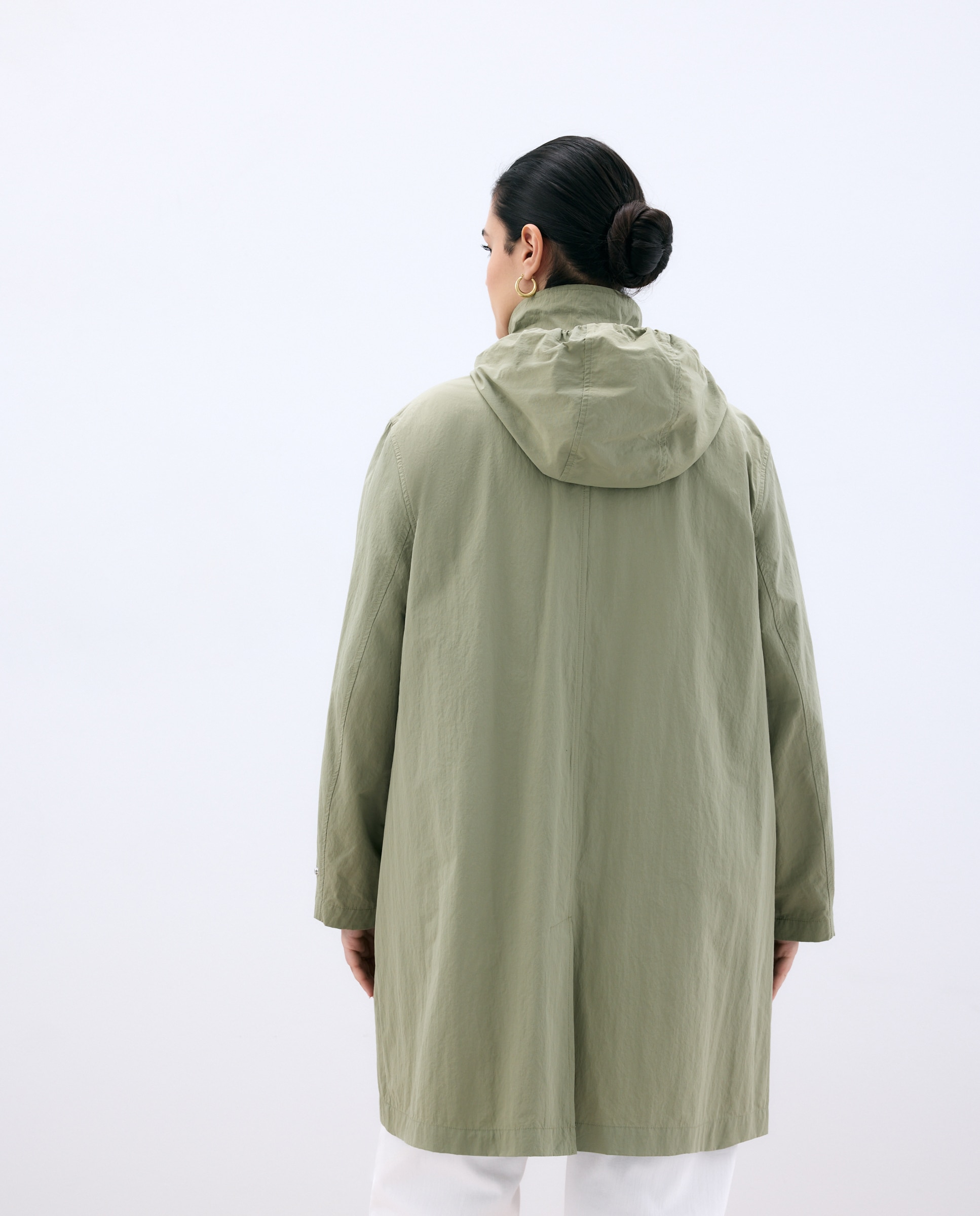 Parka Comprida com Capuz 371 Óleo-3