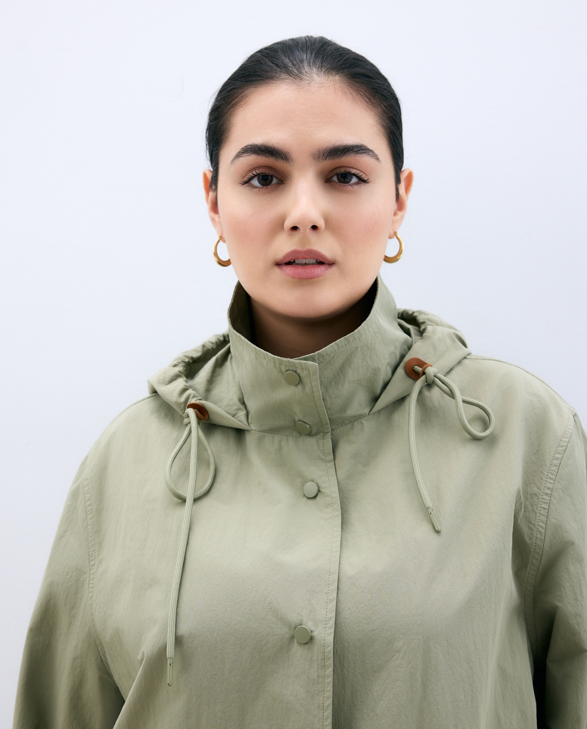 Parka Comprida com Capuz 371 Óleo-4