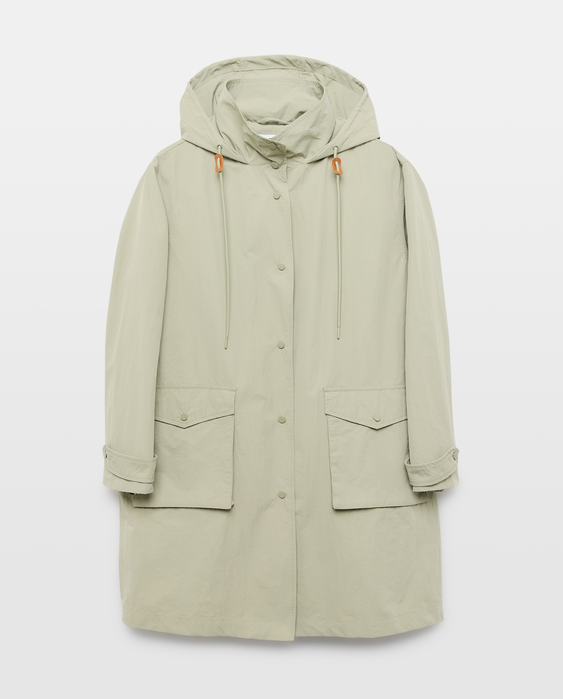 Parka Comprida com Capuz 371 Óleo-5
