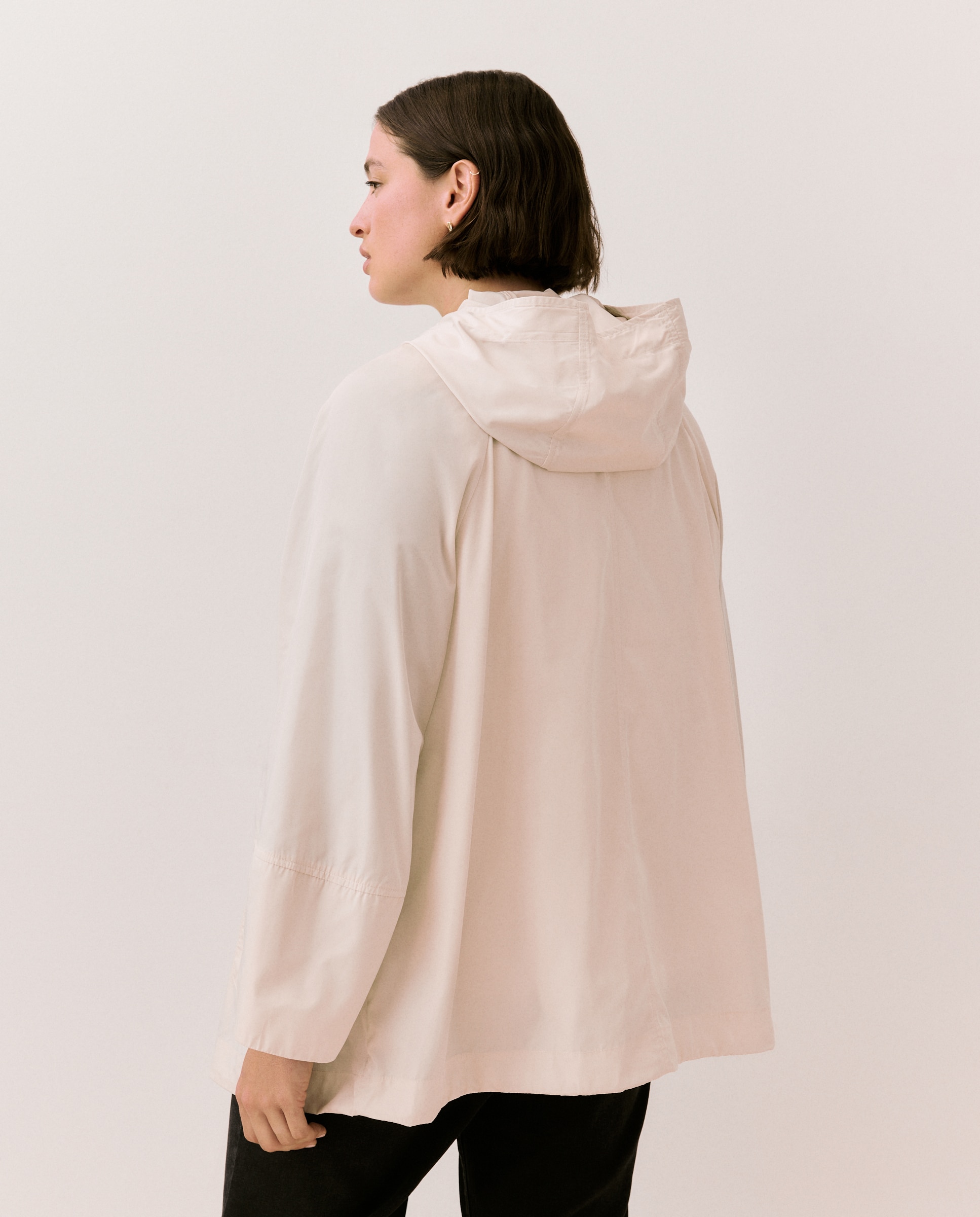 Parka Ligeira com Colete Bege-5