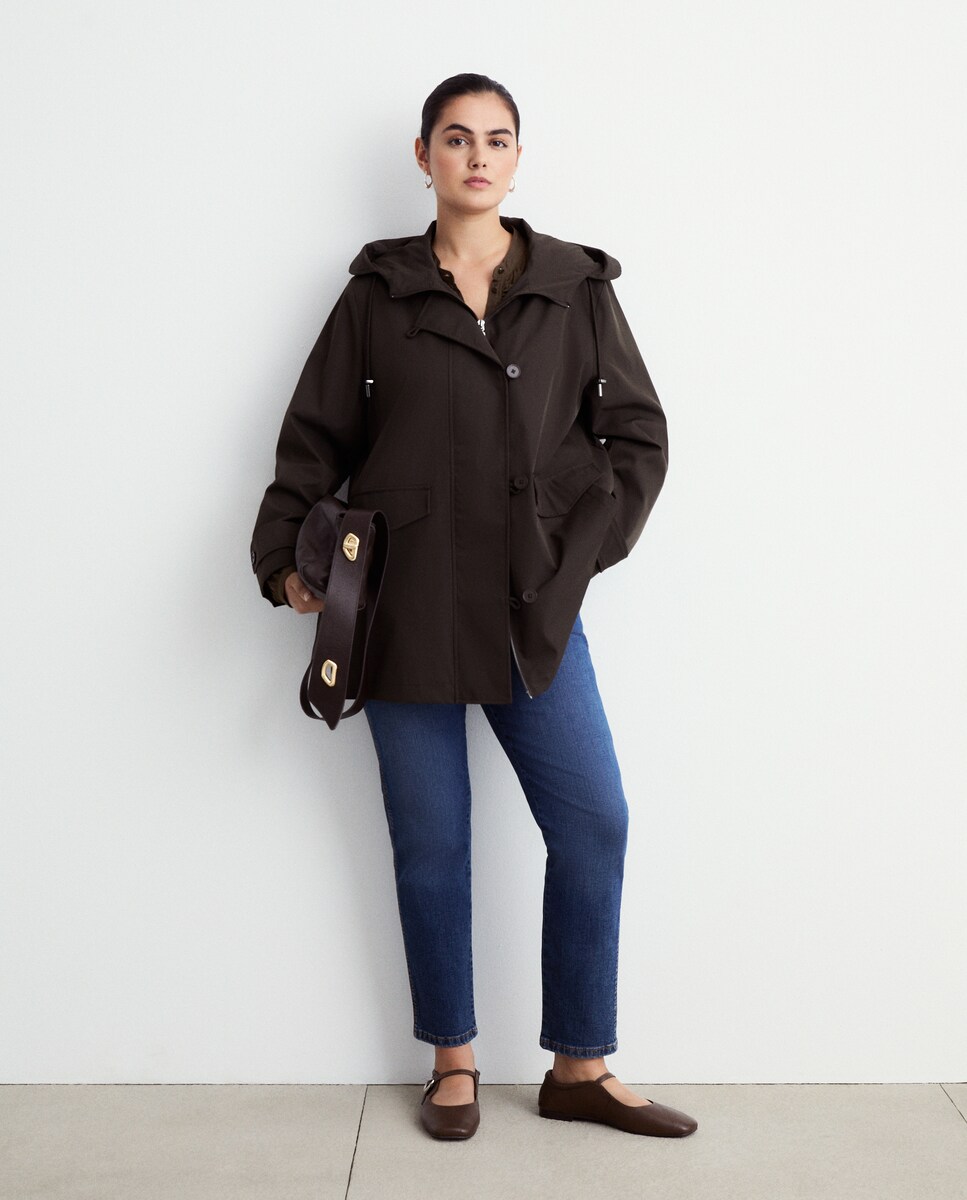 Parka Ligeira 530 Verde Escuro-2