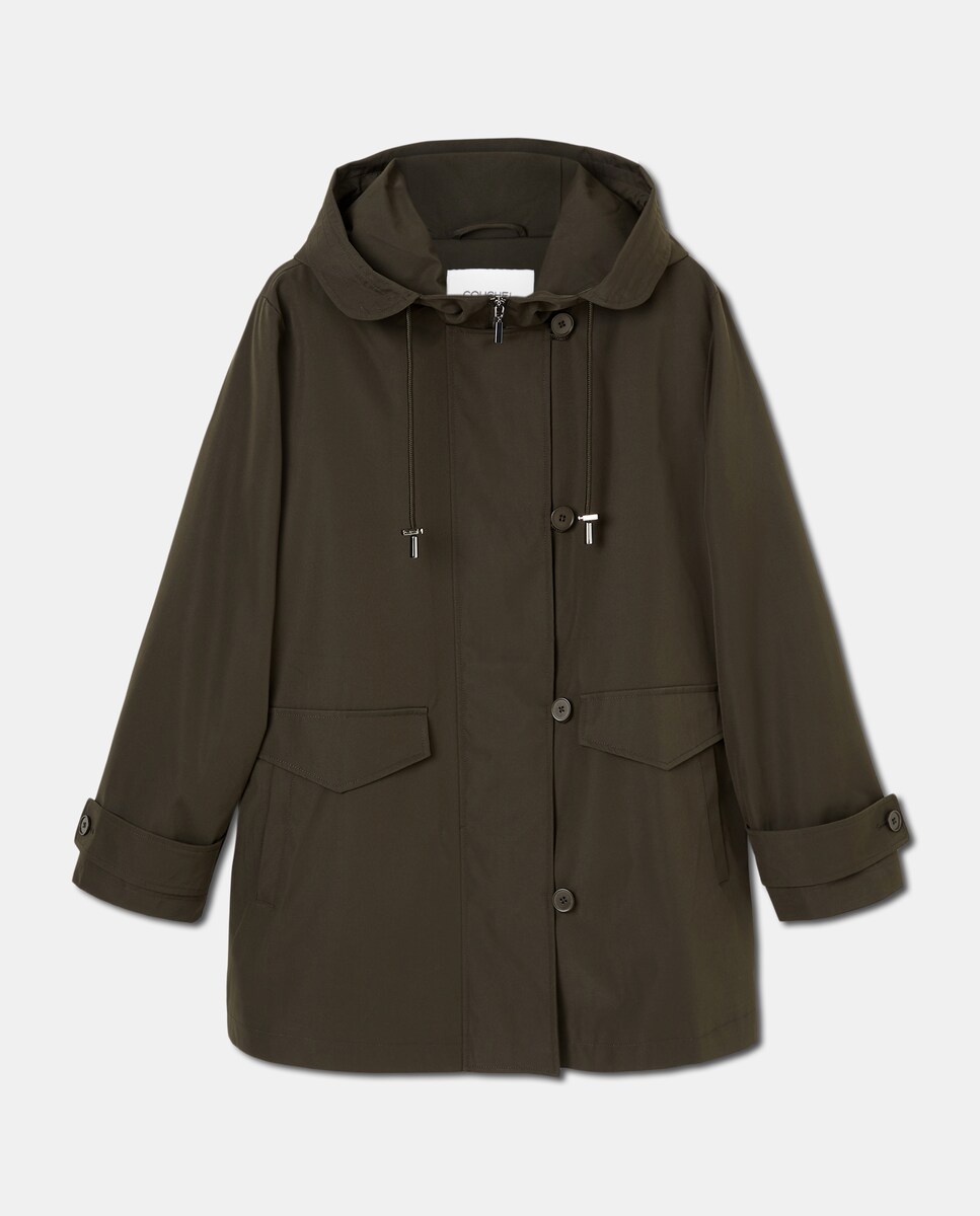 Parka Ligeira 530 Verde Escuro-5