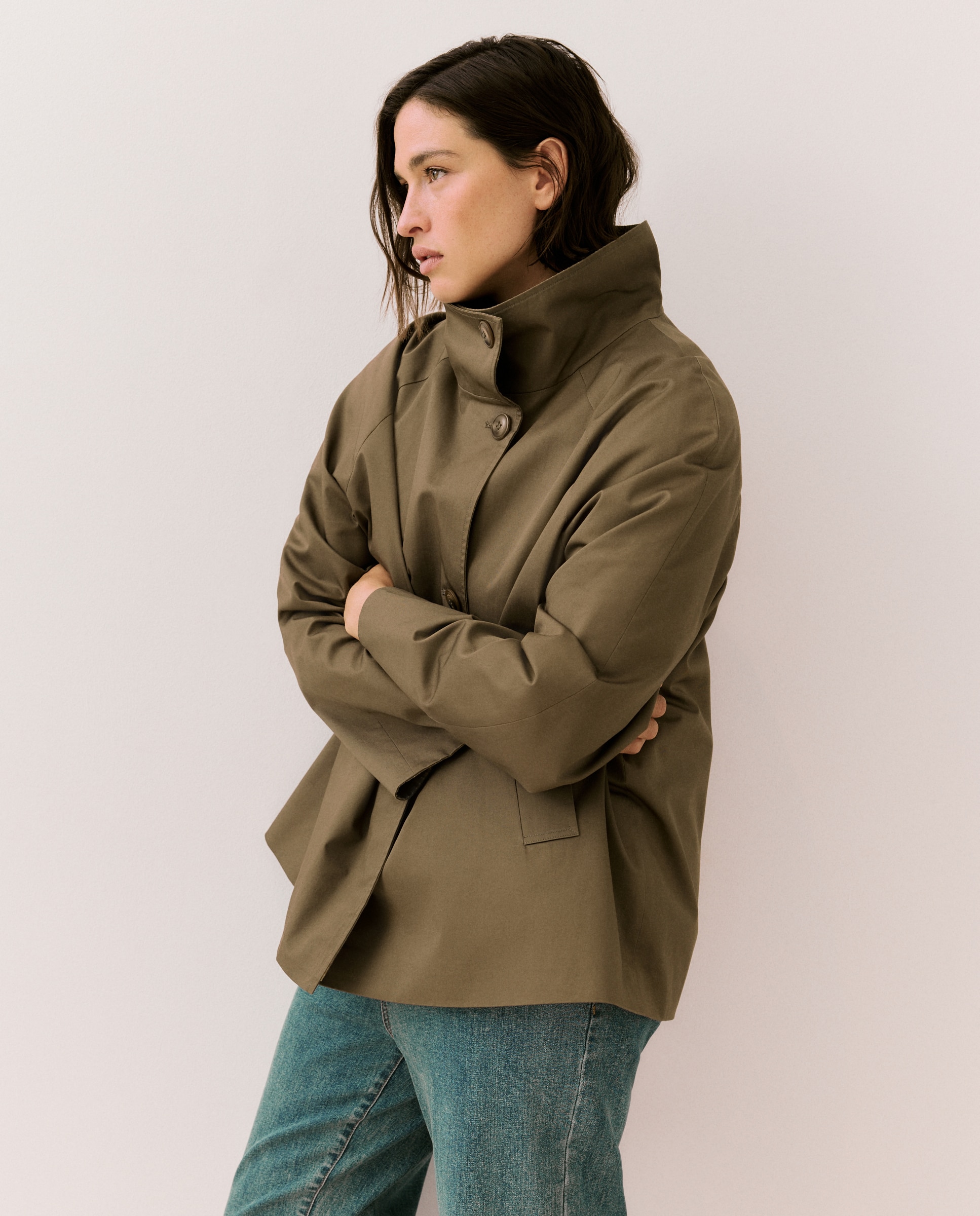 Imagem 0 de Parka Ligeira Lisa