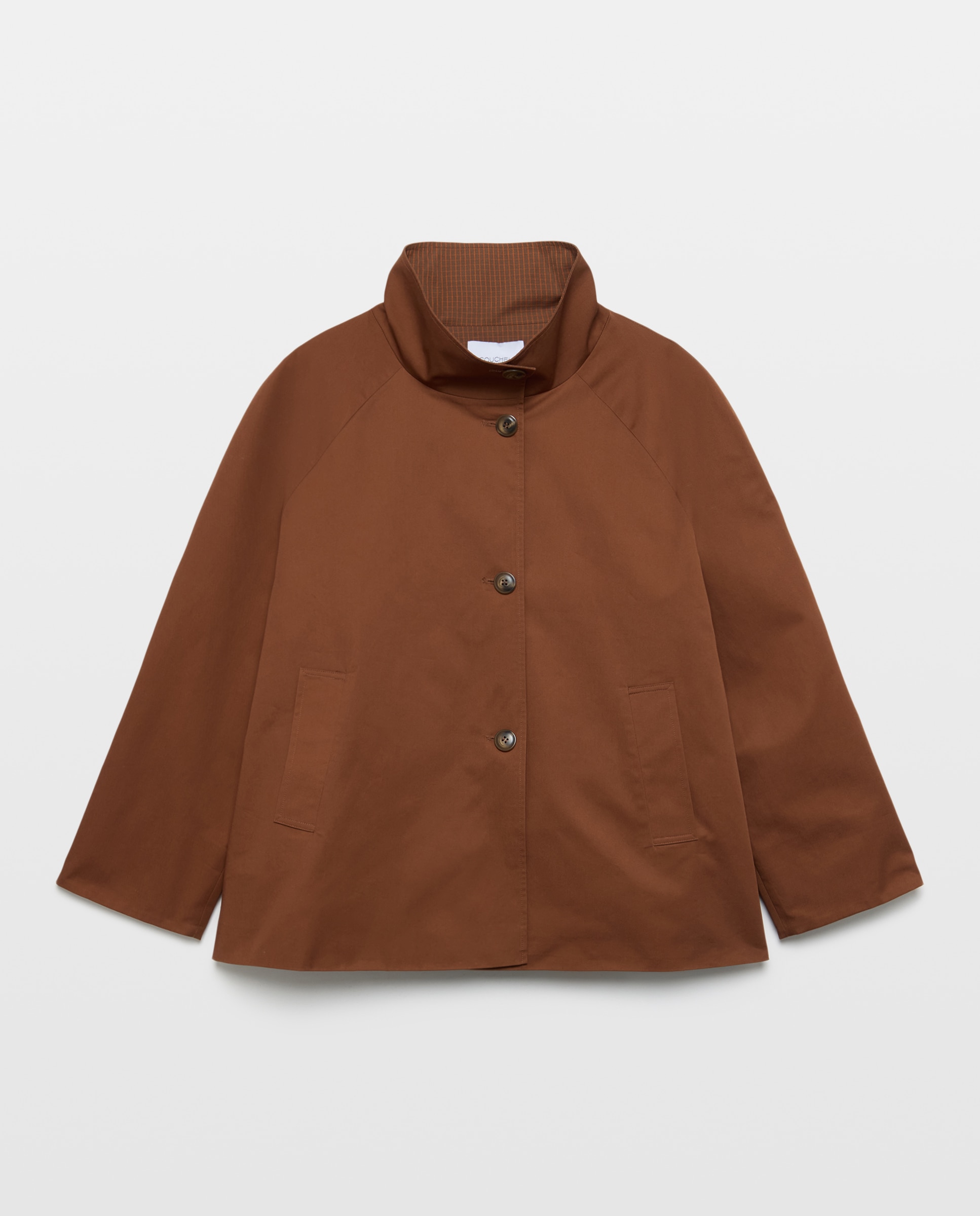 Parka Ligeira Lisa 770 Terracota-5