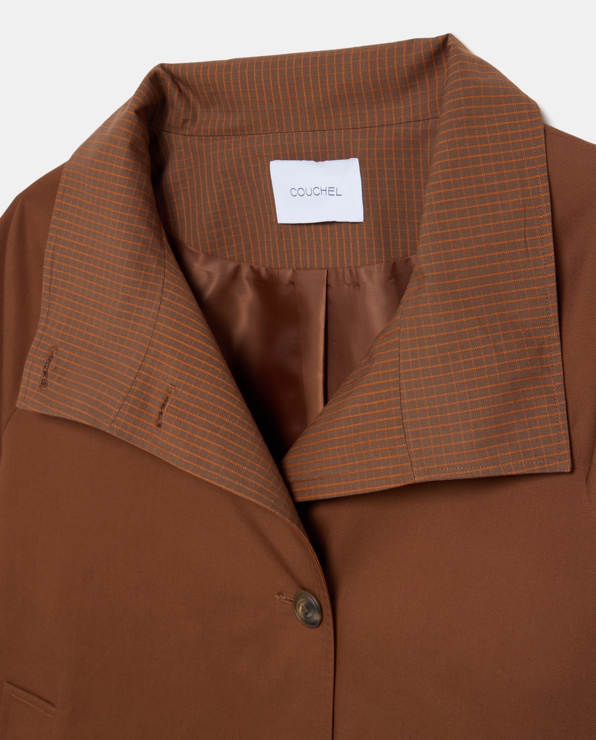 Parka Ligeira Lisa 770 Terracota-6