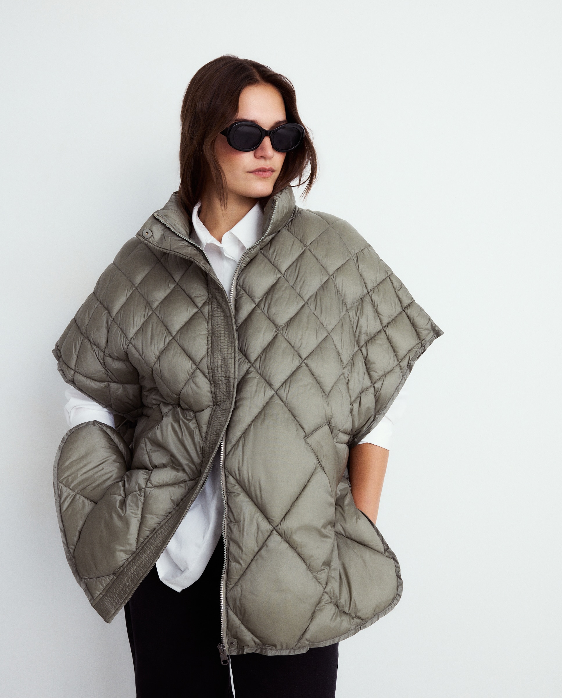 Capa Acolchoada Verde Sálvia-2