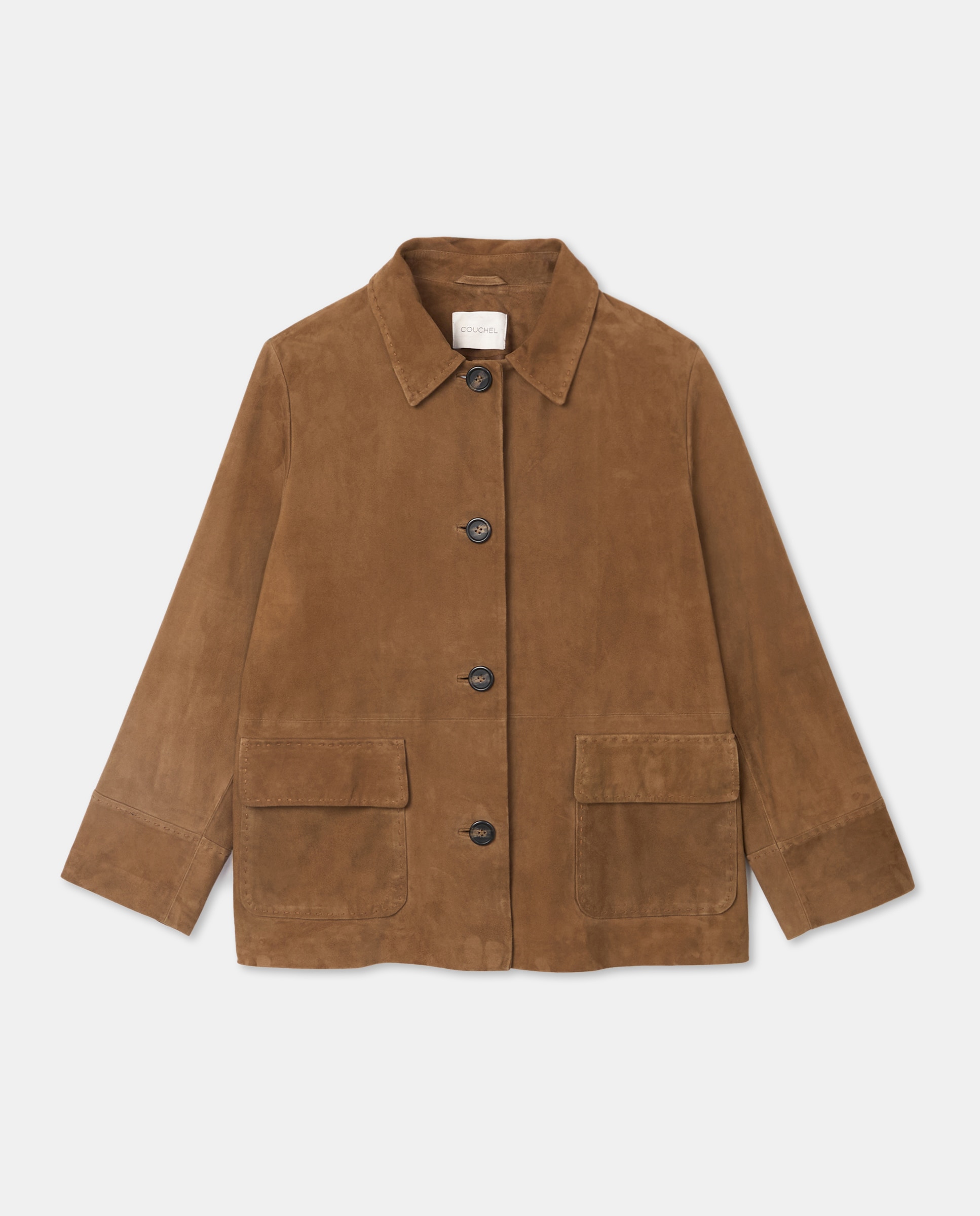 Chaqueta de piel ante de mujer - Couchel - 730 Camel 730 Camel-5