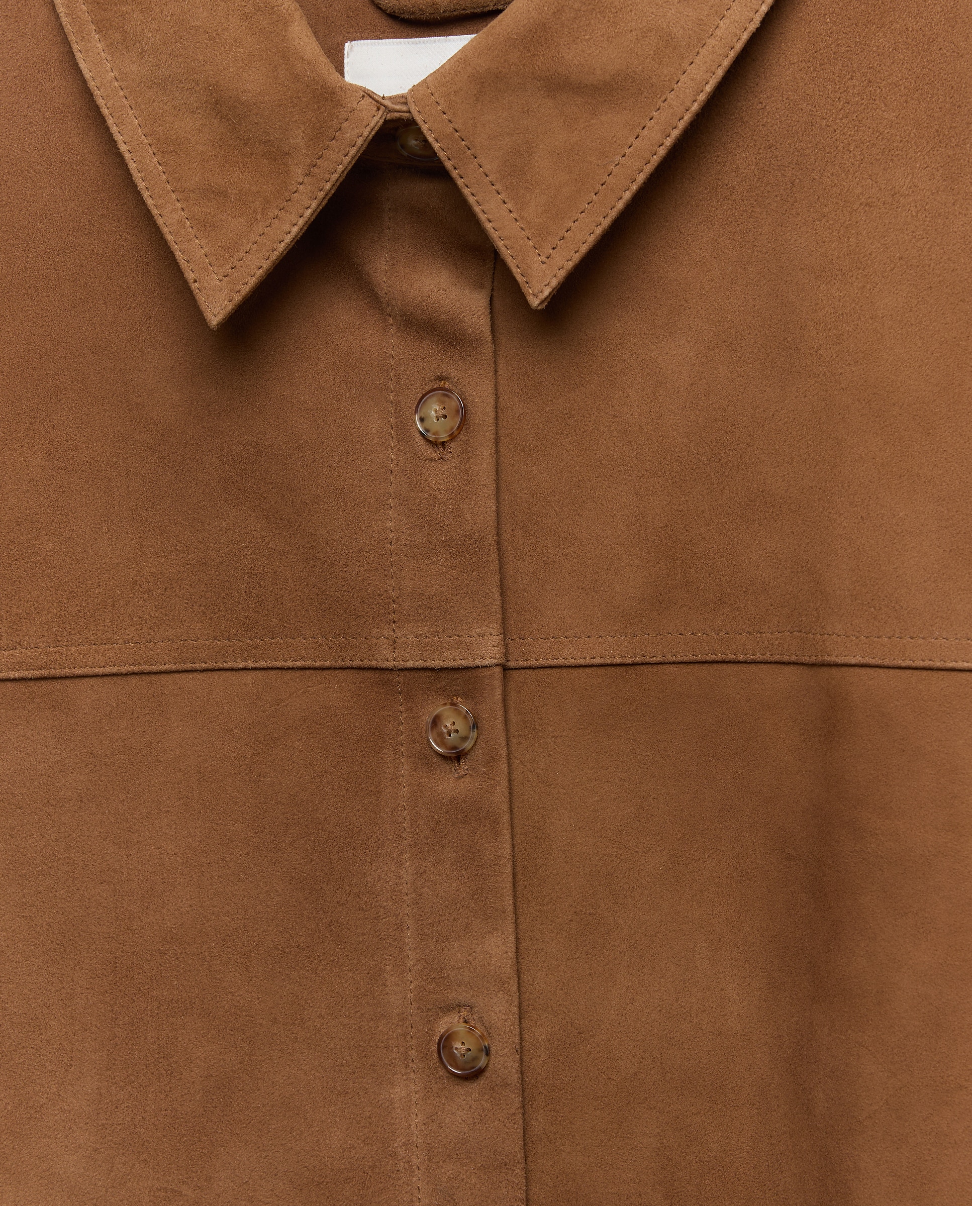 Sobrecamisa de Camurça 740 Tabaco-2