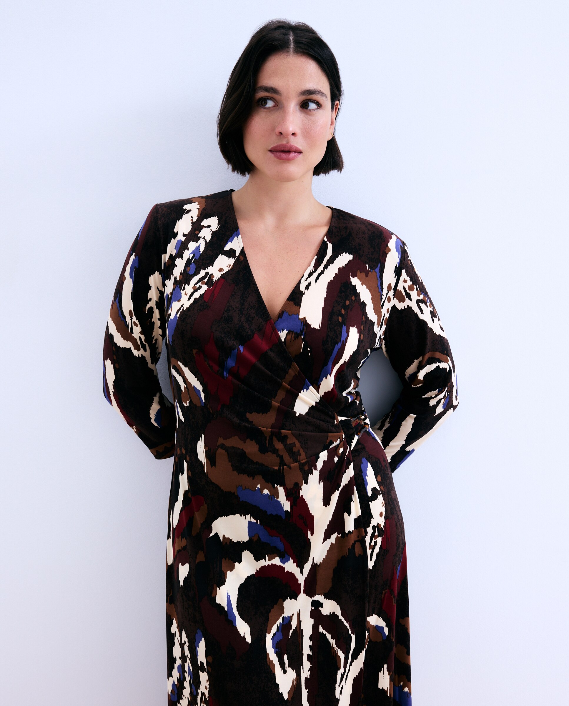 Imagem 0 de Vestido Midi ITY com Estampado de Fantasia