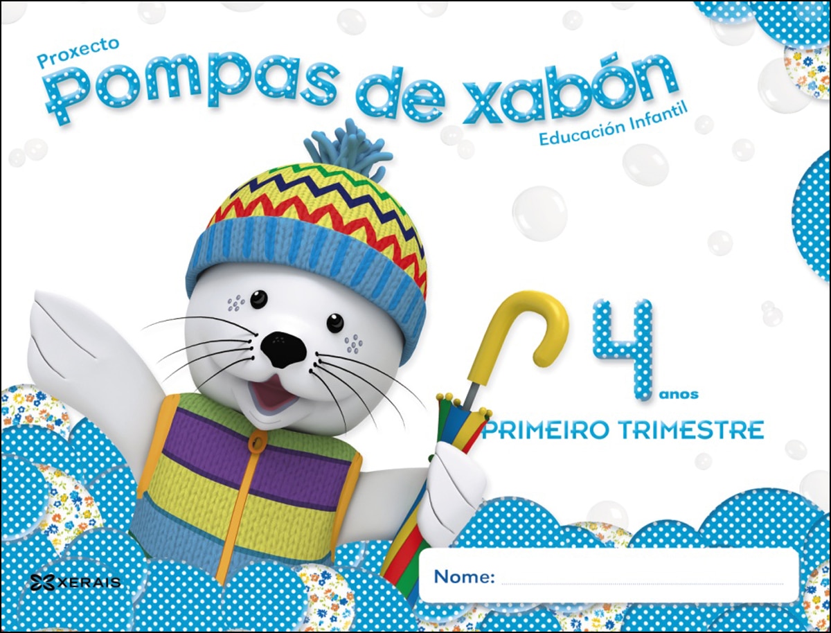 Pompas de xabón 4 anos. Primeiro trimestre