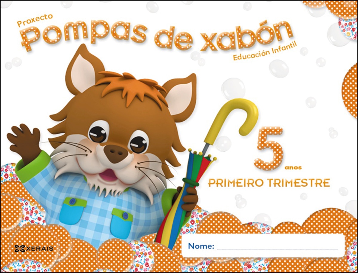 Pompas de xabón 5 anos. Primeiro trimestre