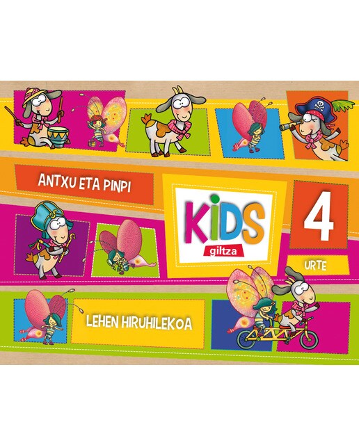 KIDS GILTZA 4 URTE LEHEN HIRUHILEKOA