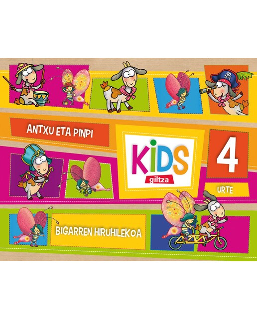 KIDS GILTZA 4 URTE BIGARREN HIRUHILEKOA