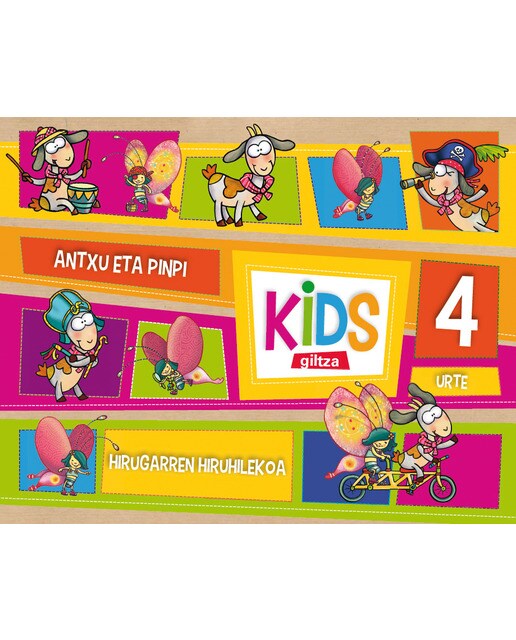 KIDS GILTZA 4 URTE HIRUGARREN HIRUHILEKOA