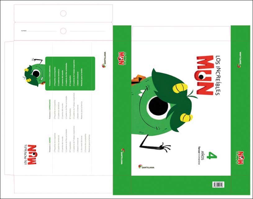 Portada de MUN 4 AÑOS 3 TRIM (Tapa blanda).