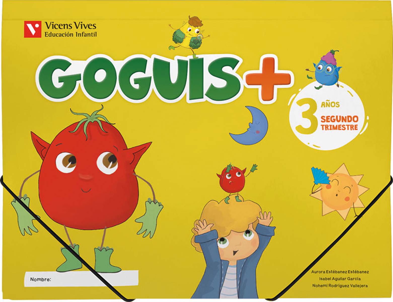 GOGUIS PLUS P3 CARPETA 2 TRIMESTRE  (Tapa blanda) 1